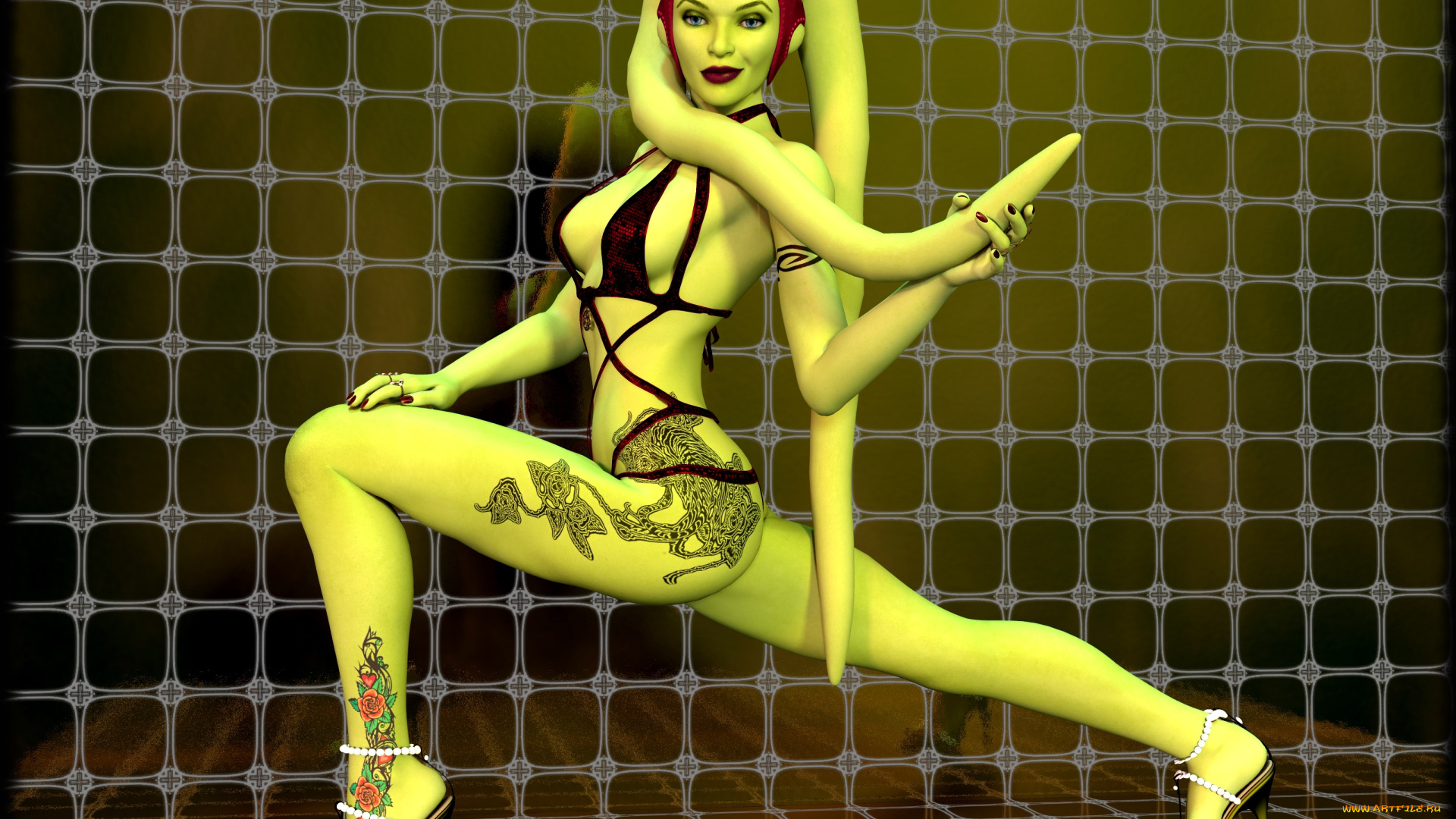 3д, графика, существа, , creatures, халк, взгляд, фон