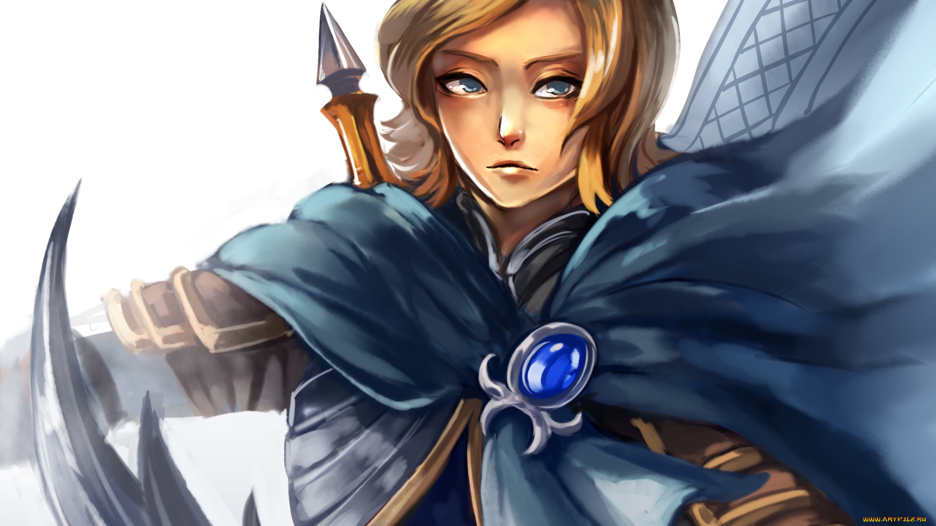 аниме, оружие, , техника, , технологии, девушка, арт, меч, доспехи