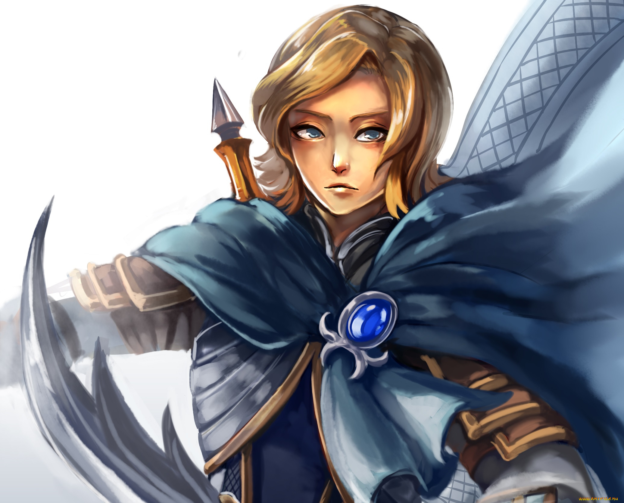 аниме, оружие, , техника, , технологии, девушка, арт, меч, доспехи