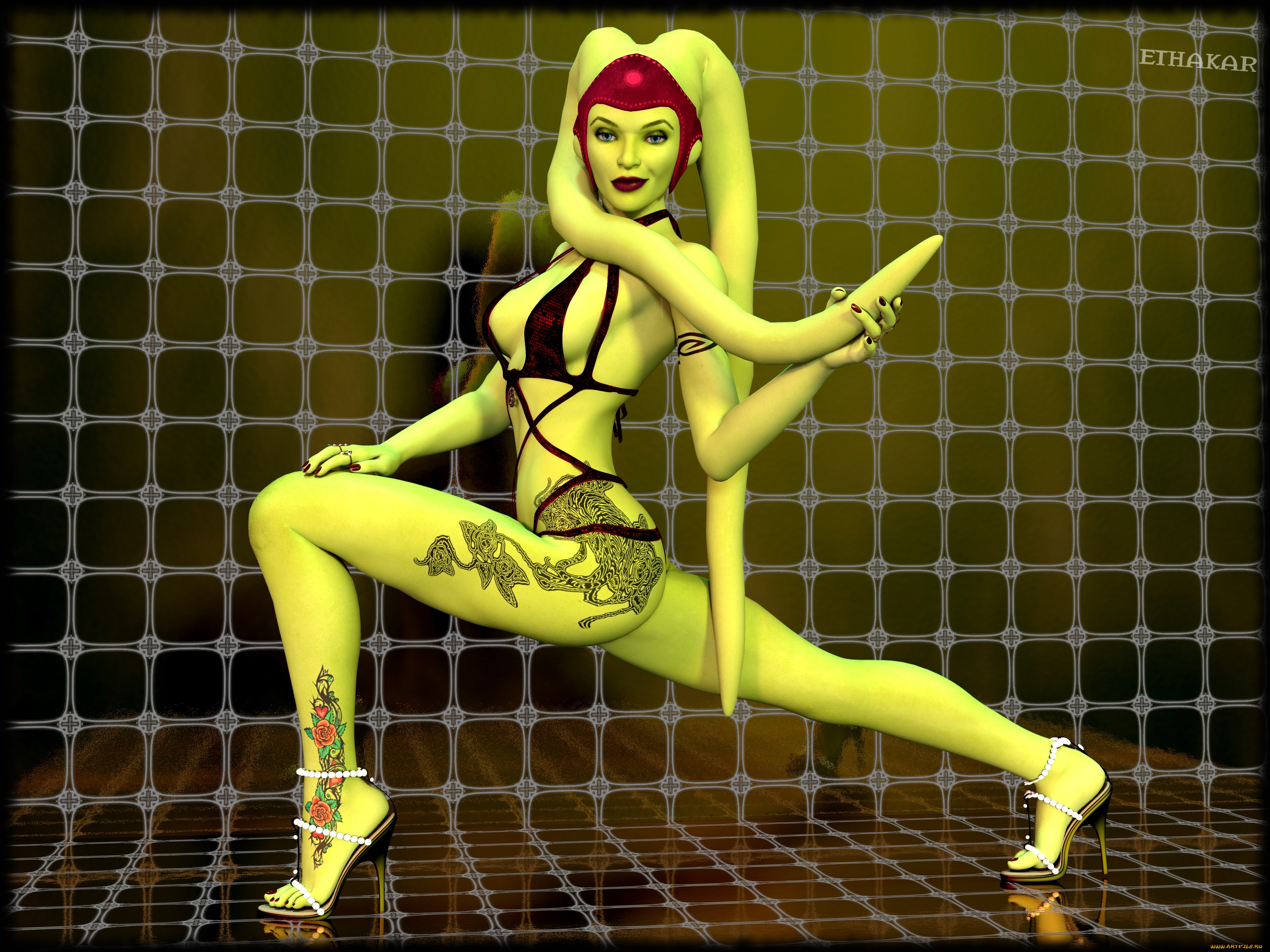 3д, графика, существа, , creatures, халк, взгляд, фон