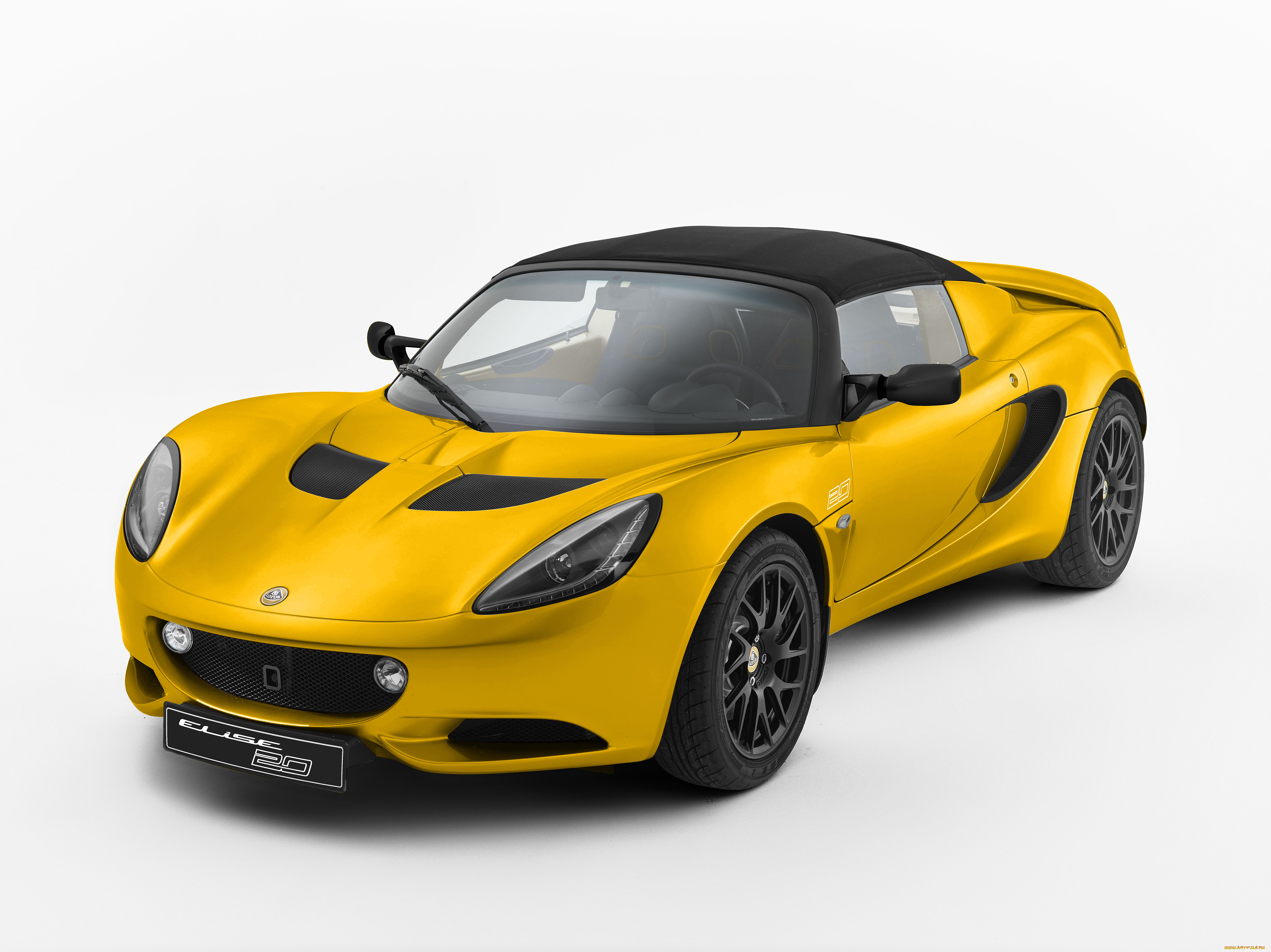 автомобили, lotus, желтый, 2015г, elise, 20th, anniversary