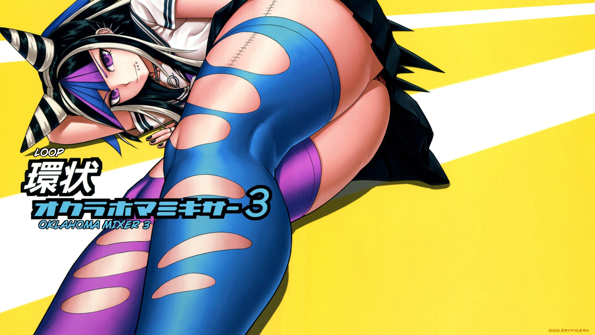 аниме, danganronpa, девушка