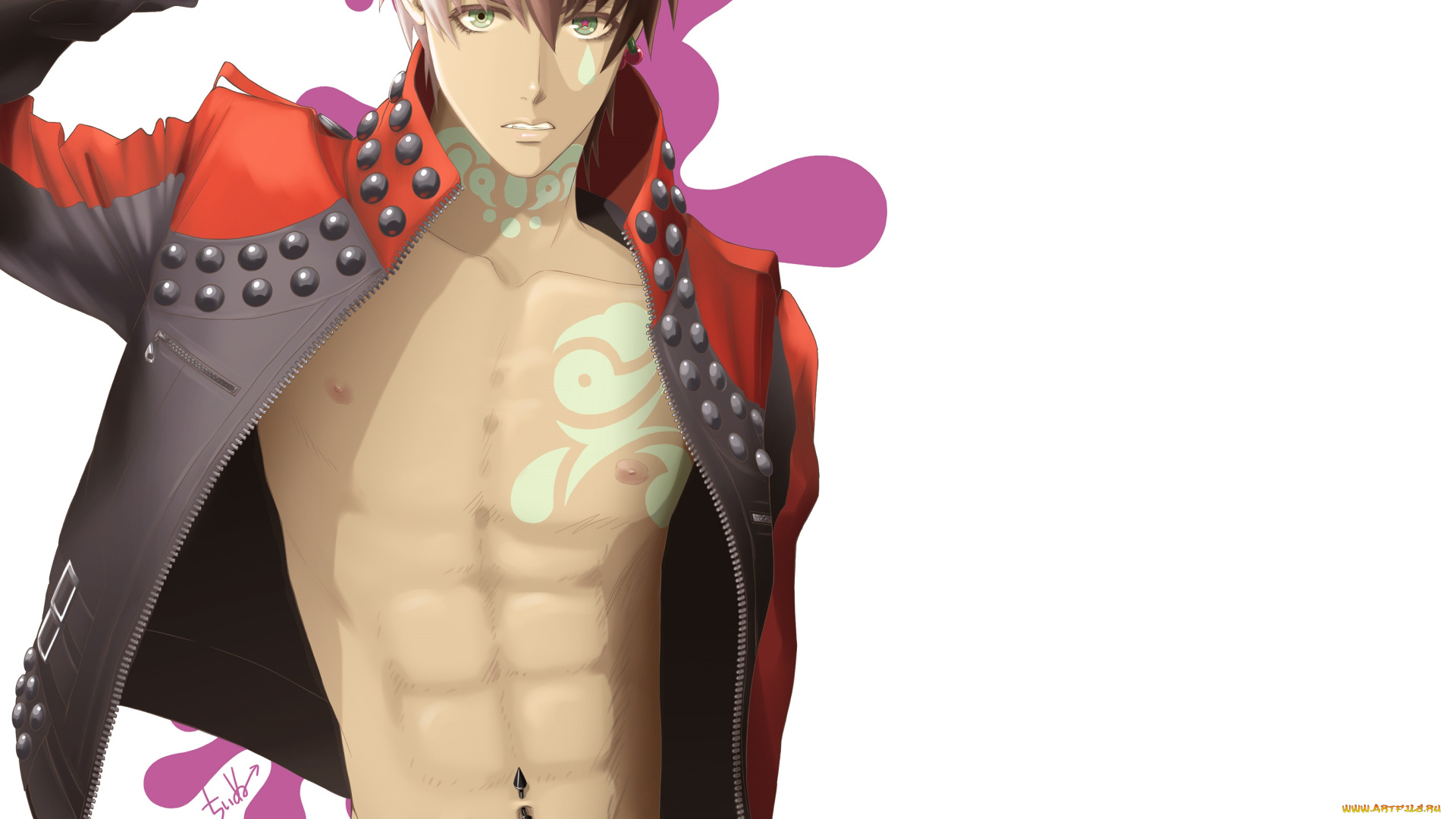 аниме, dramatical, murder, парень