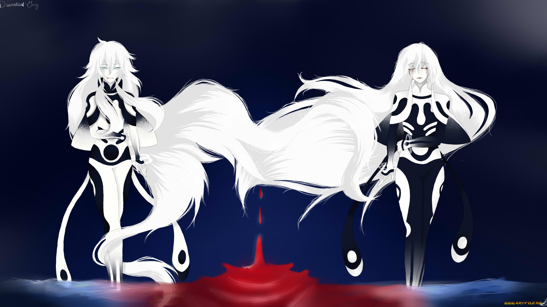 аниме, dramatical, murder, парни