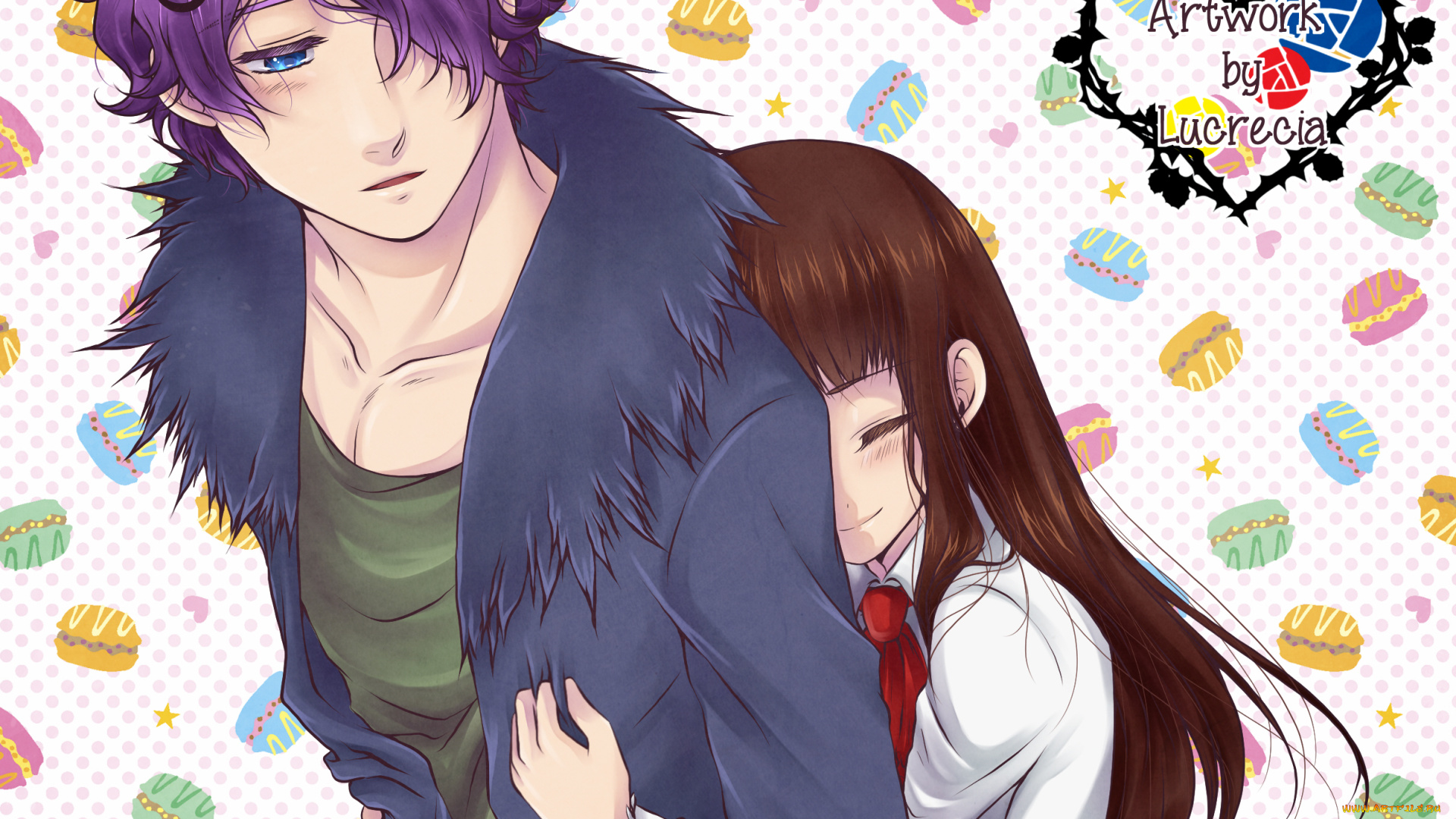 аниме, ib, парень, иб, девушка