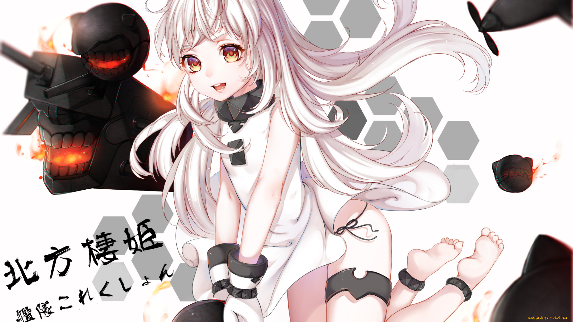 аниме, kantai, collection, девушка