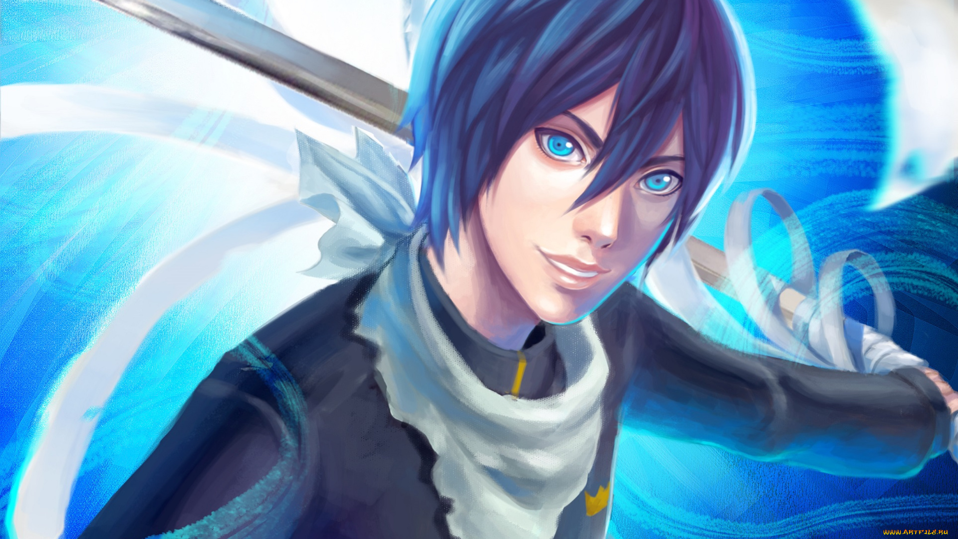 аниме, noragami, арт, Ято