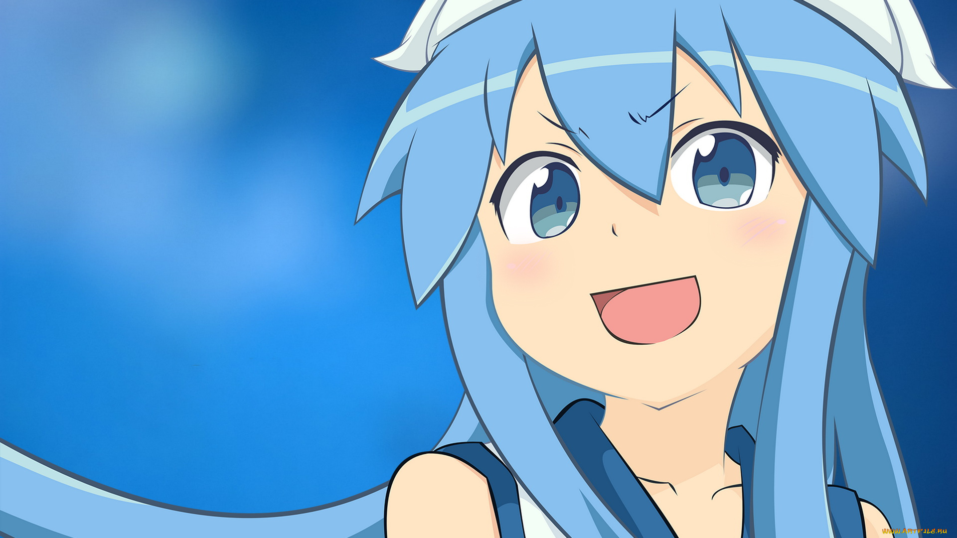 аниме, unknown, , другое, фон, взгляд, девушка