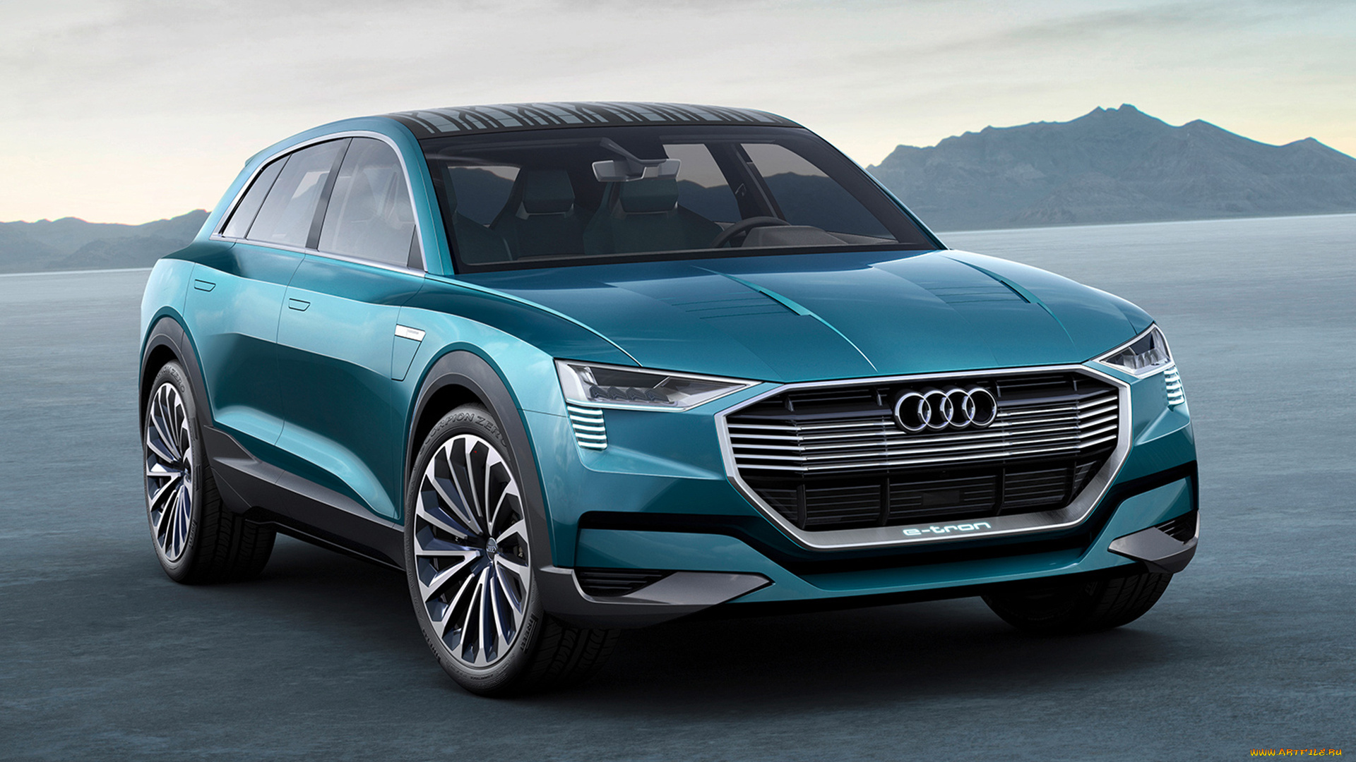 audi, e, tron, quattro, concept, 2015, автомобили, audi, quattro, e, tron, crossover, car, синий, 2015, concept
