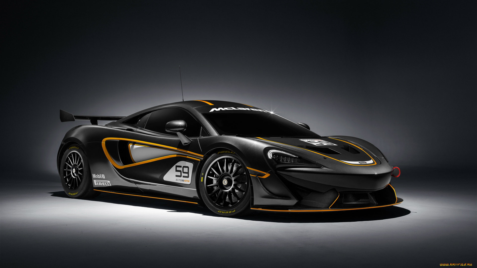 автомобили, mclaren, 2016г, 570s, gt4