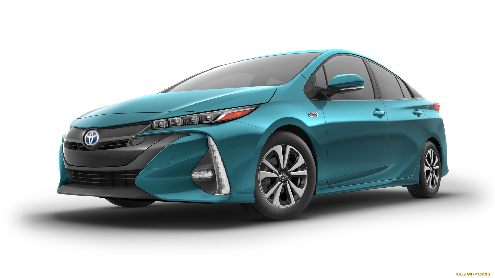 автомобили, toyota, 2017г, prius, prime, us-spec