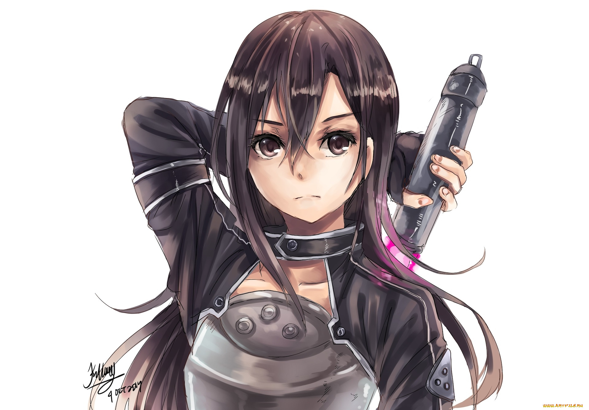 аниме, sword, art, online, кирито, сао