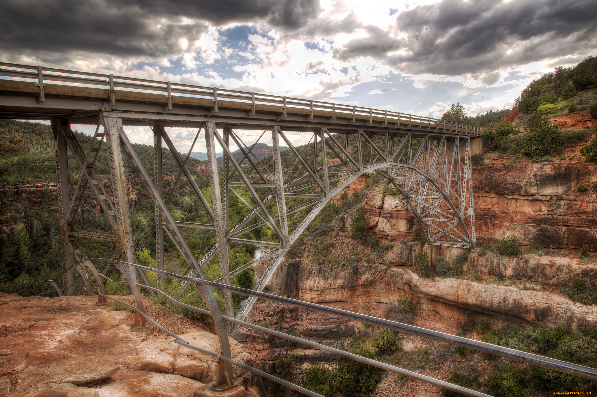 природа, дороги, тракт