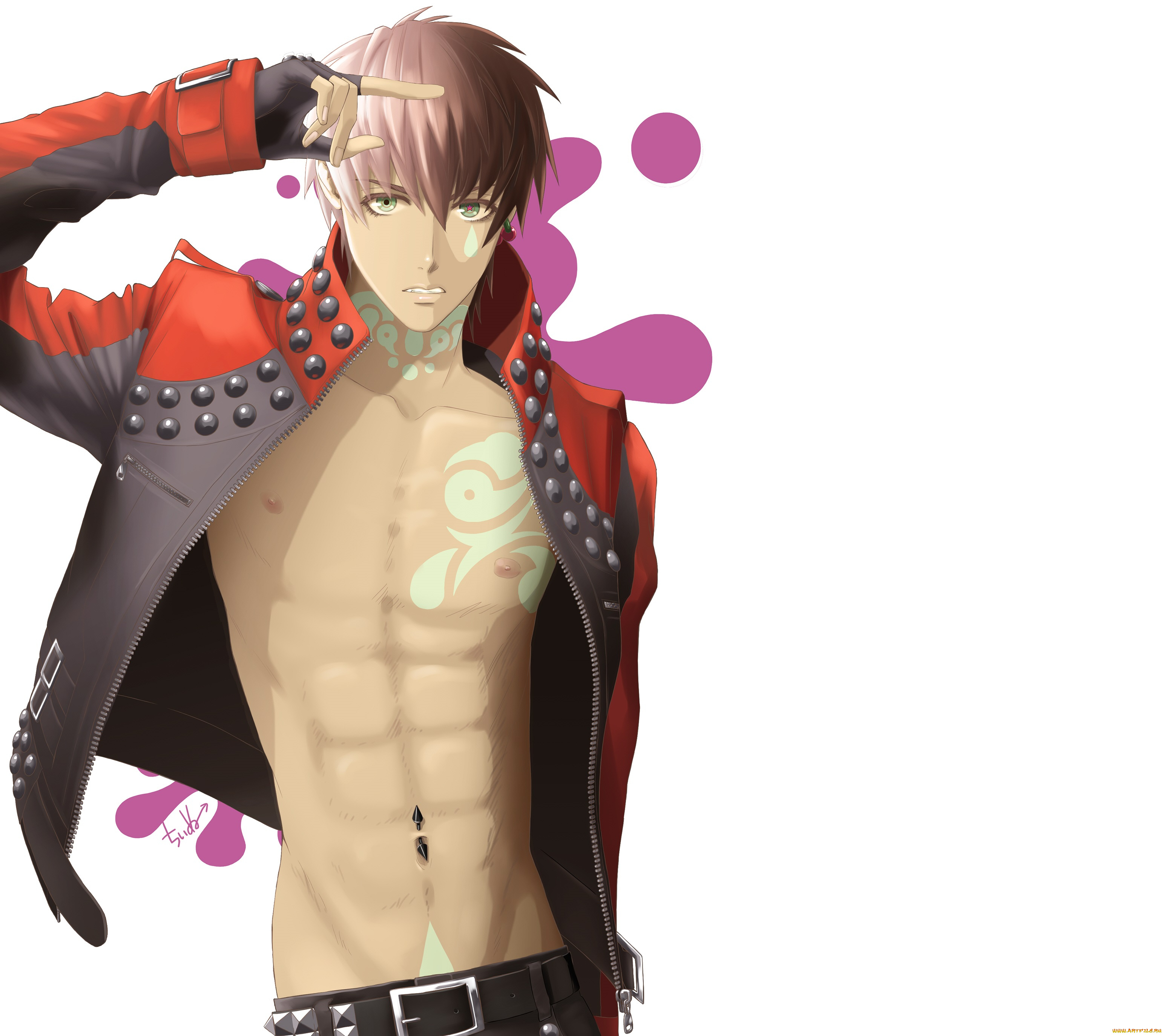 аниме, dramatical, murder, парень