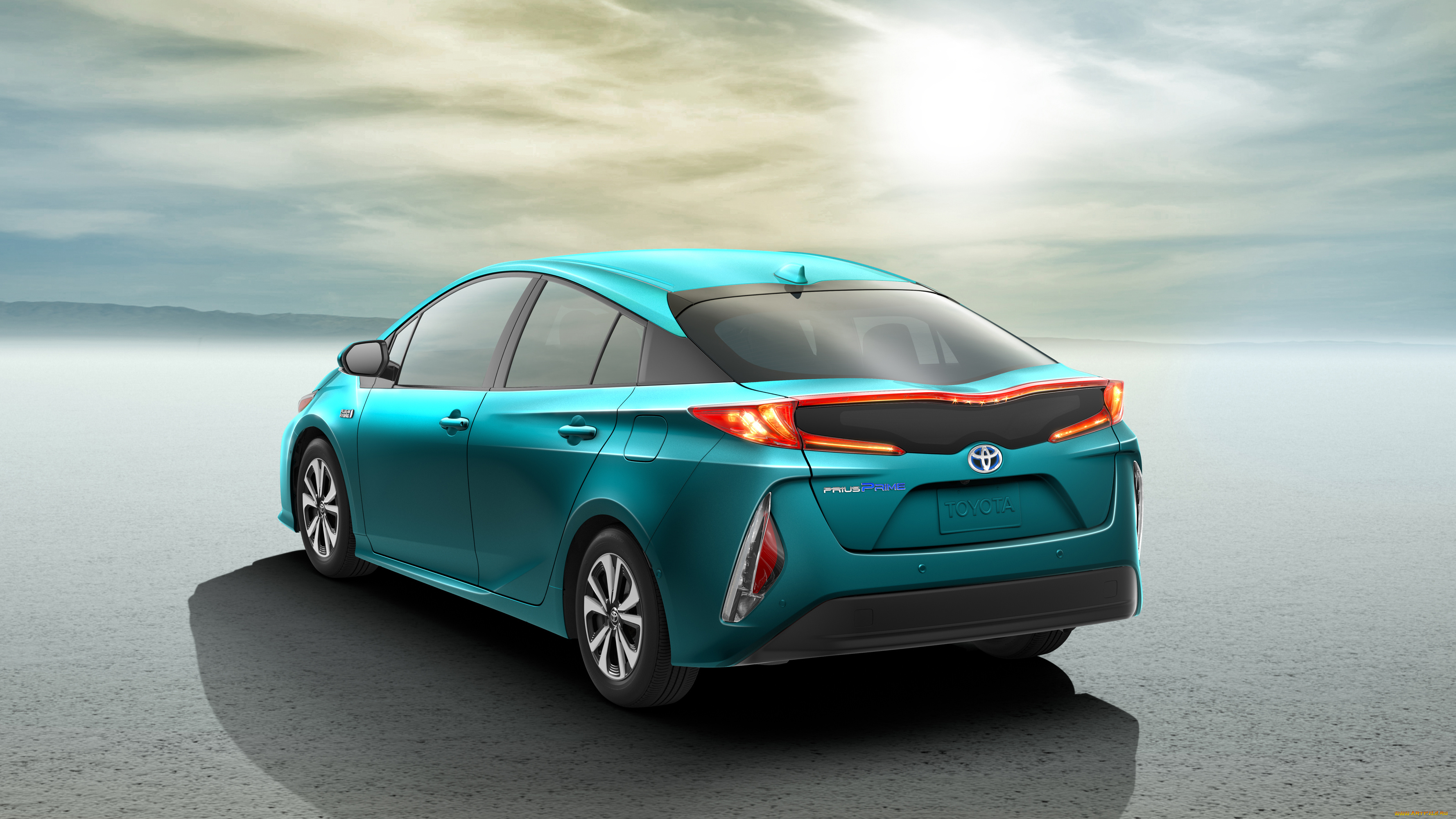 автомобили, toyota, 2017г, prius, prime, us-spec