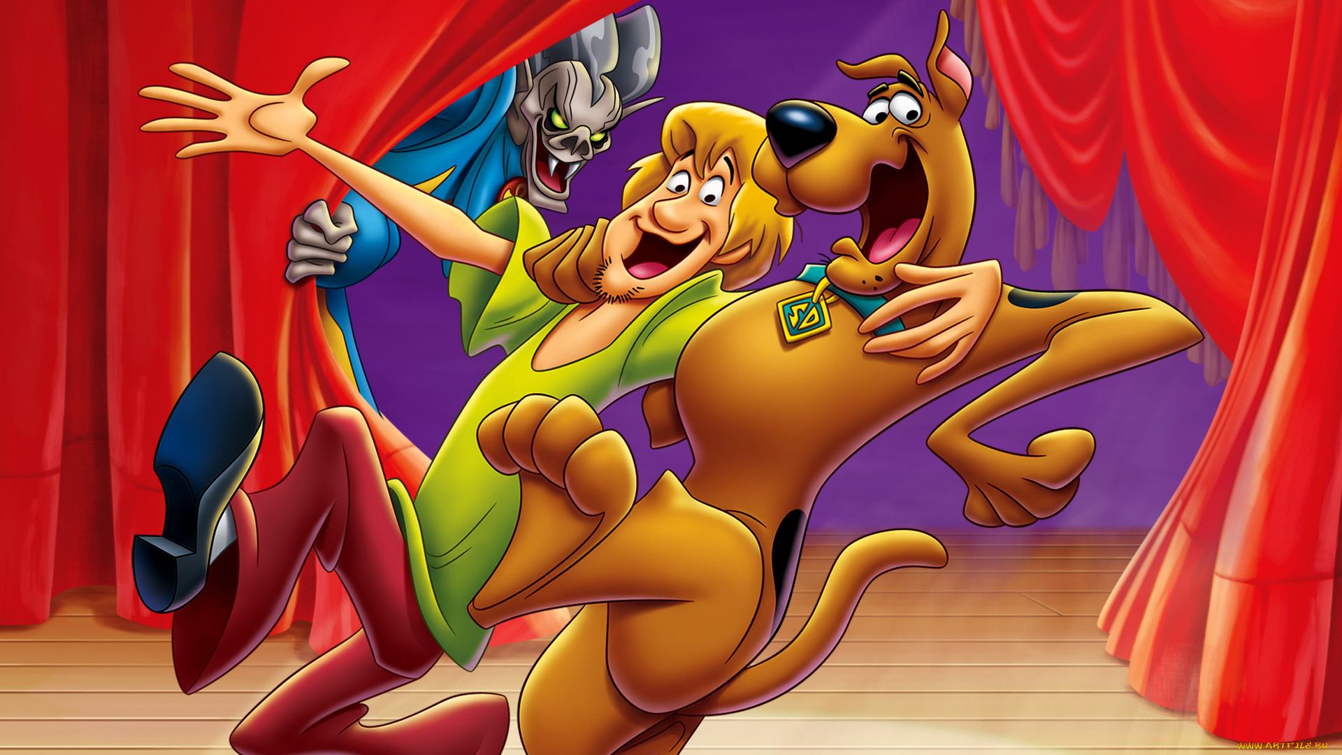 мультфильмы, scooby, doo, персонажи