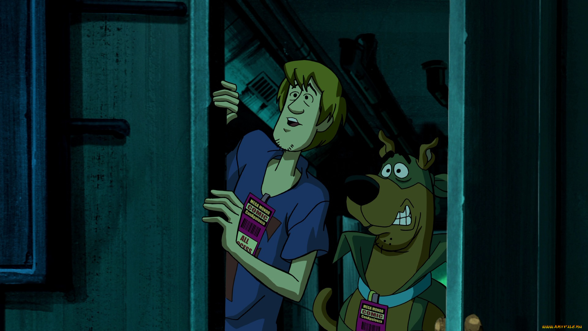 мультфильмы, scooby, doo, персонажи