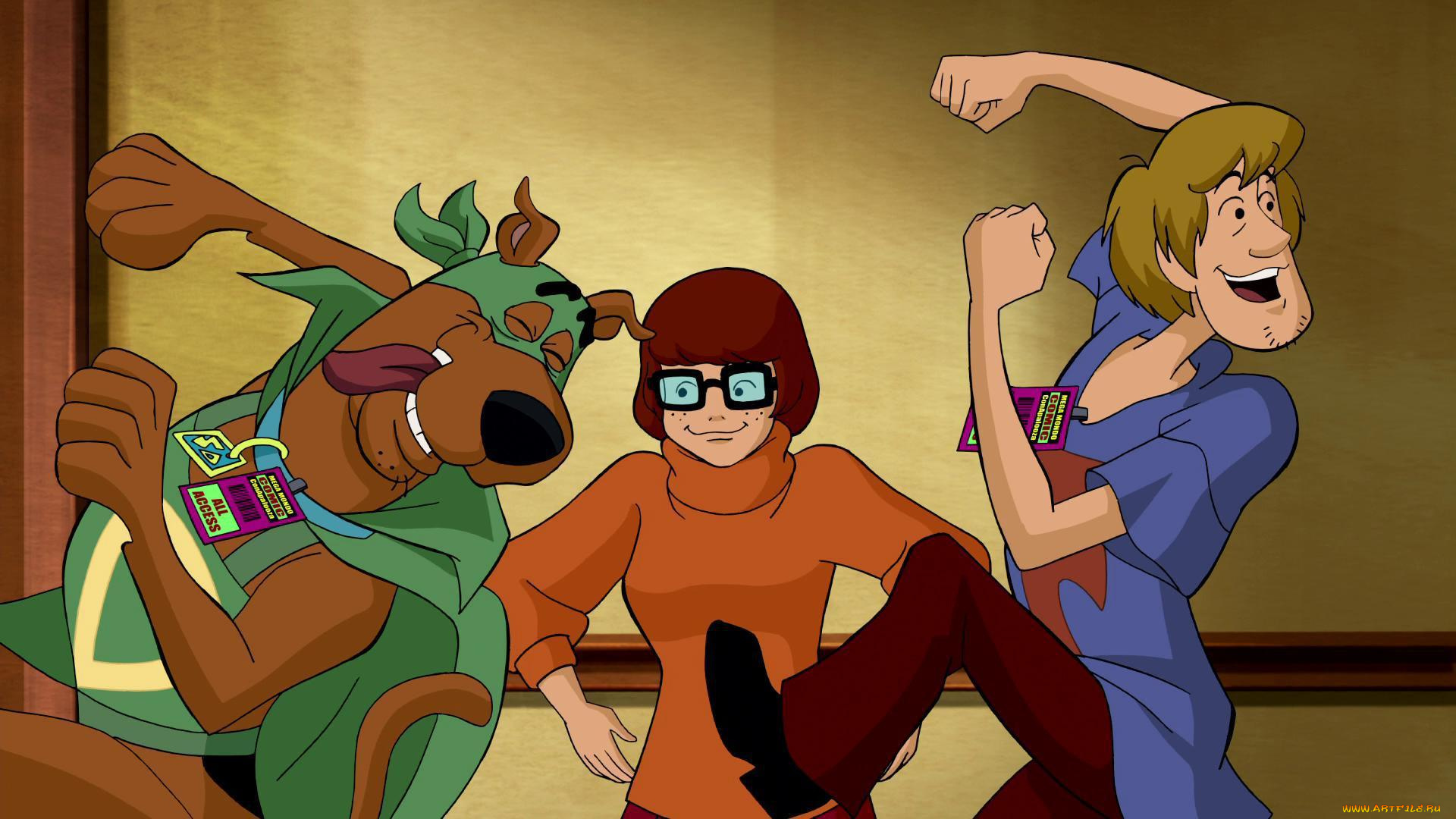 мультфильмы, scooby, doo, персонажи