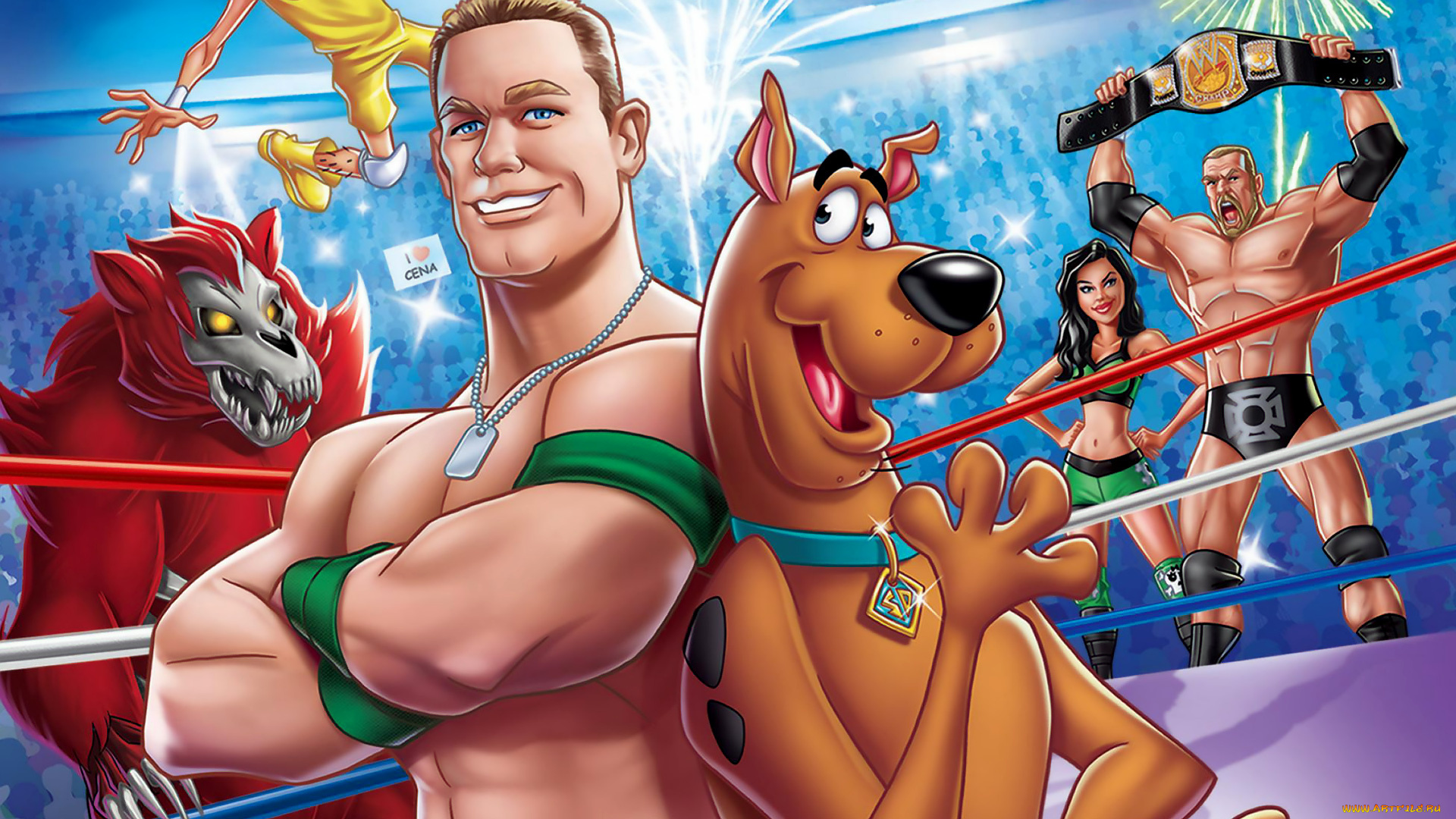 мультфильмы, scooby, doo, персонажи