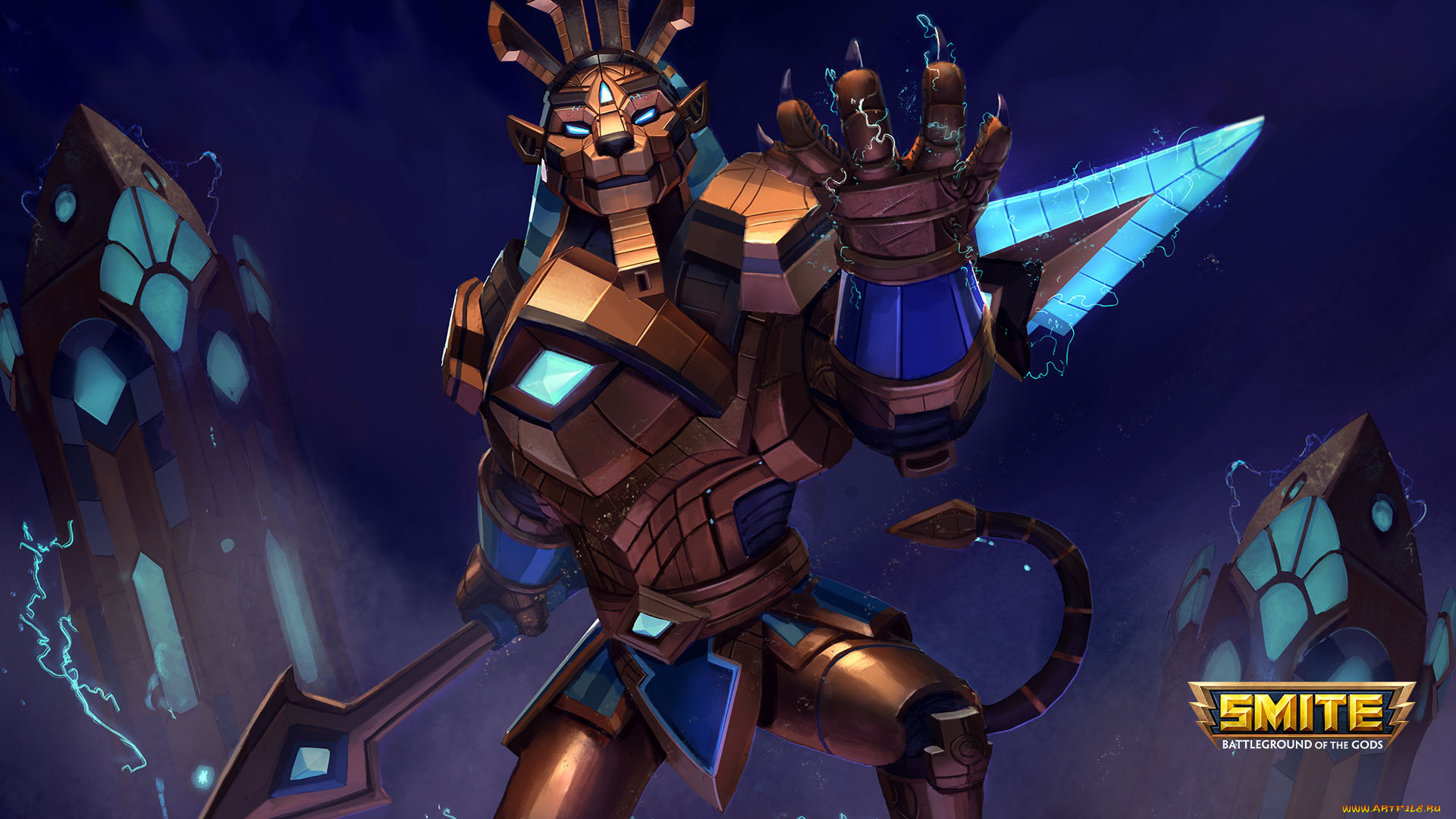 smite, видео, игры, персонаж