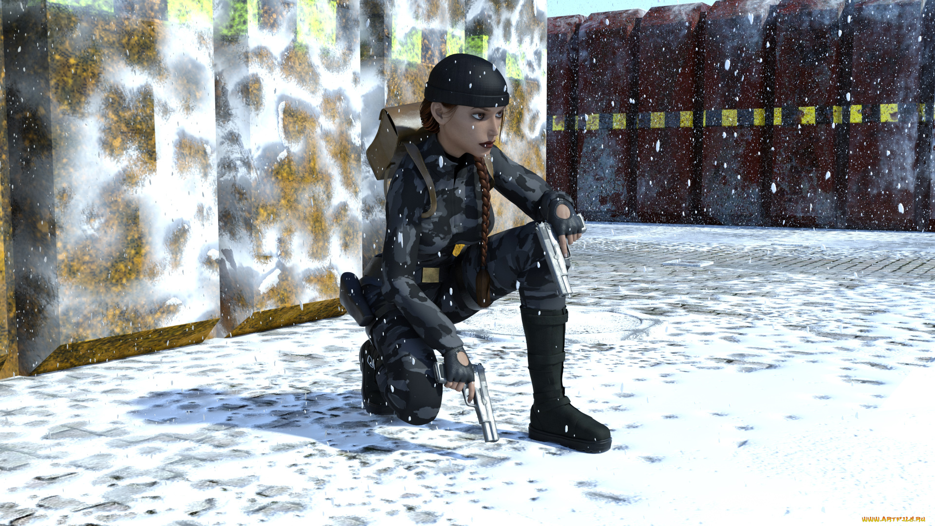 3д, графика, фантазия, , fantasy, фон, взгляд, девушка, 4ever, tomb, raider