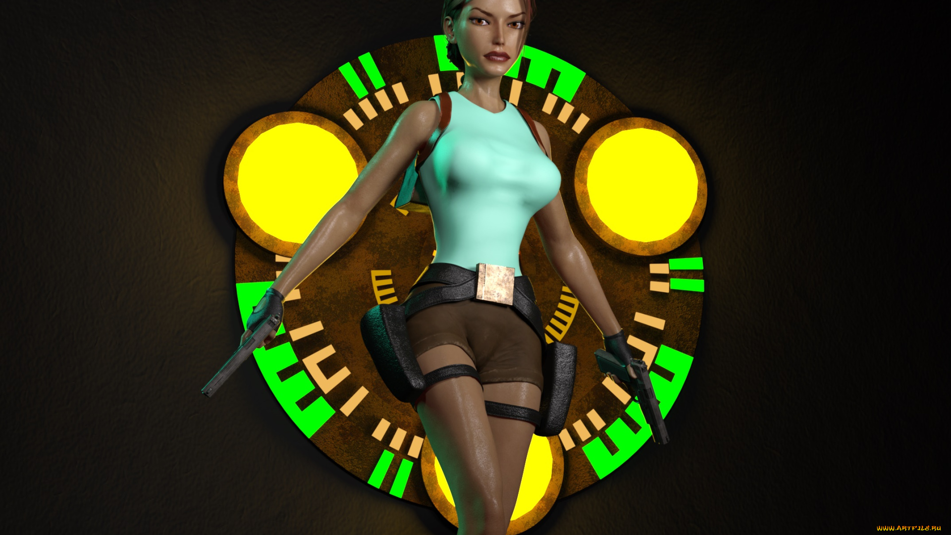 3д, графика, фантазия, , fantasy, tomb, raider, 4ever, фон, взгляд, девушка