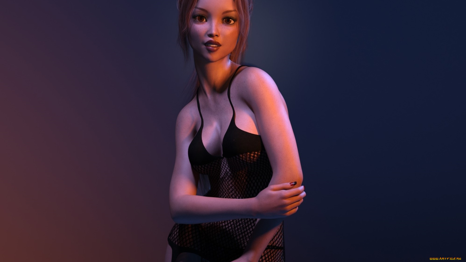 3д, графика, люди, , people, фон, девушка, взгляд