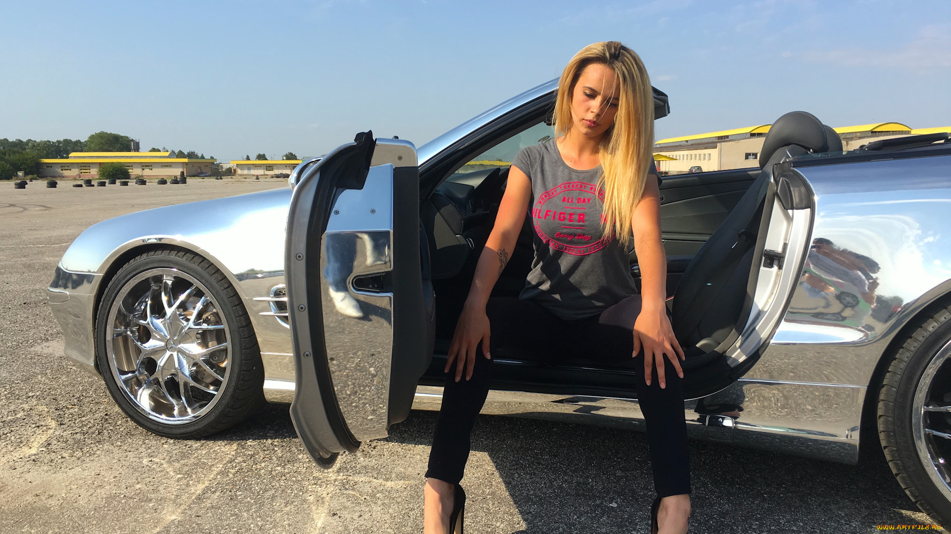 автомобили, -авто, с, девушками, mercedes