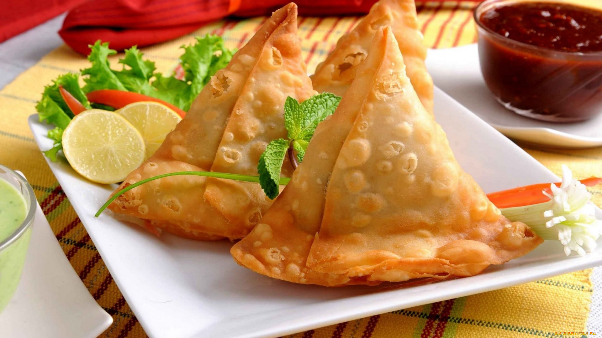 еда, хлеб, , выпечка, соус, самса, кухня, индийская, пирожки