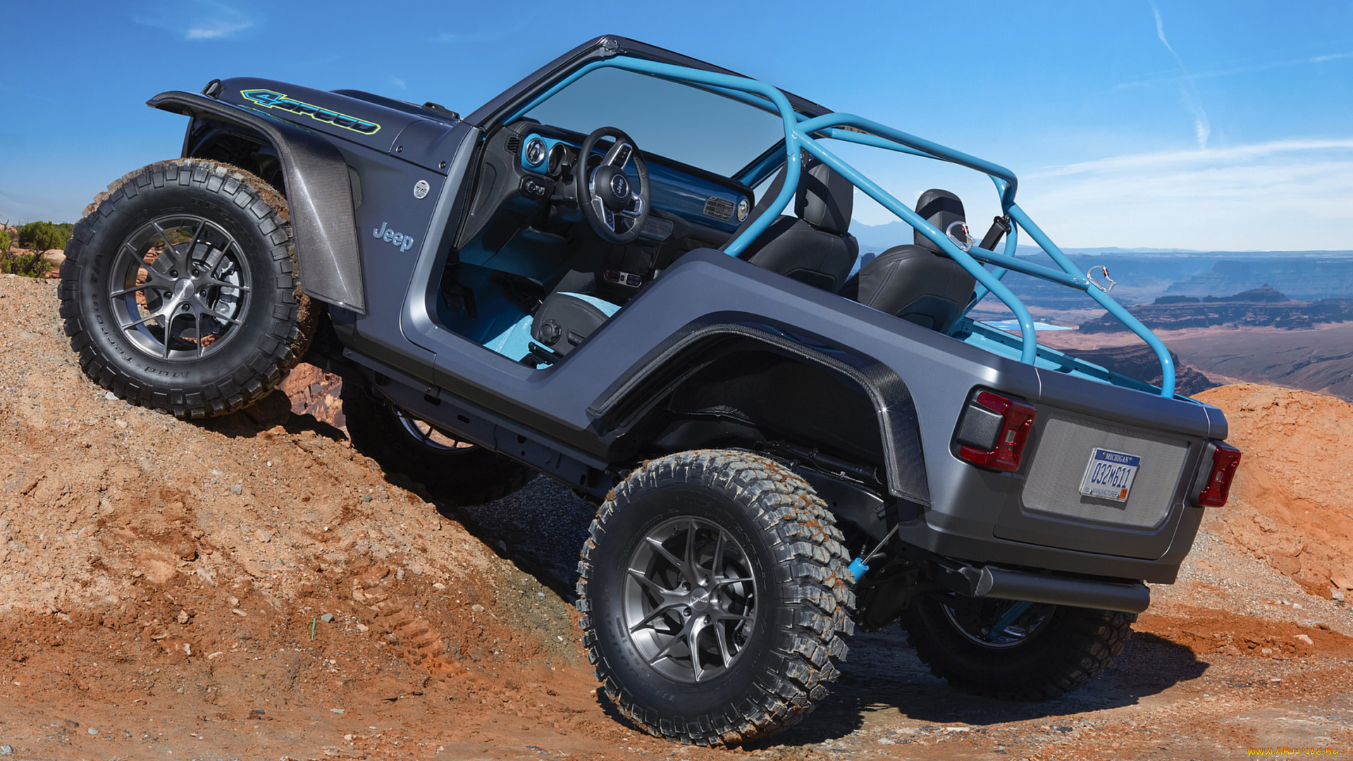 jeep, 4speed, concept, 2018, автомобили, jeep, 4speed, concept, 2018