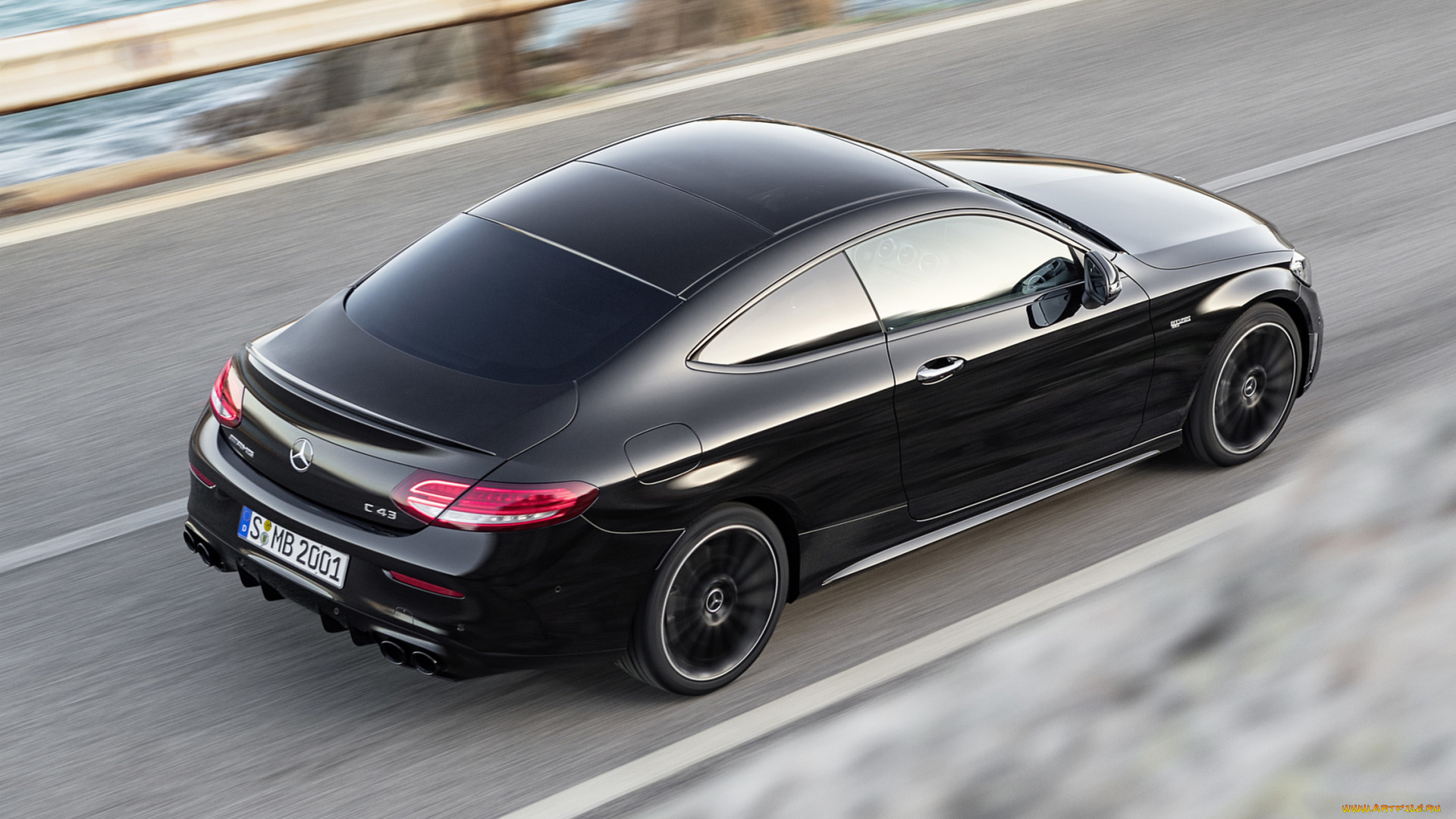 mercedes-benz, amg, c43, coupe, 4matic, night, package, 2019, автомобили, mercedes-benz, c43, coupe, 4matic, night, amg, carbon, package, 2019