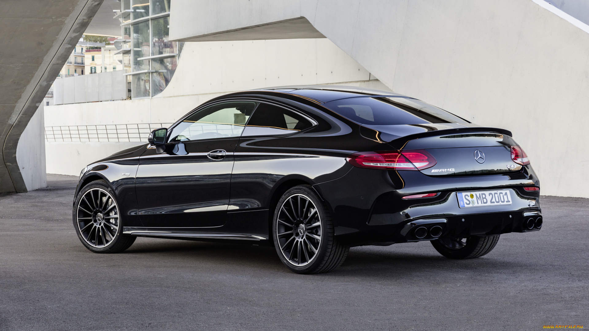 mercedes-benz, amg, c43, coupe, 4matic, night, package, 2019, автомобили, mercedes-benz, c43, coupe, 4matic, night, amg, carbon, package, 2019