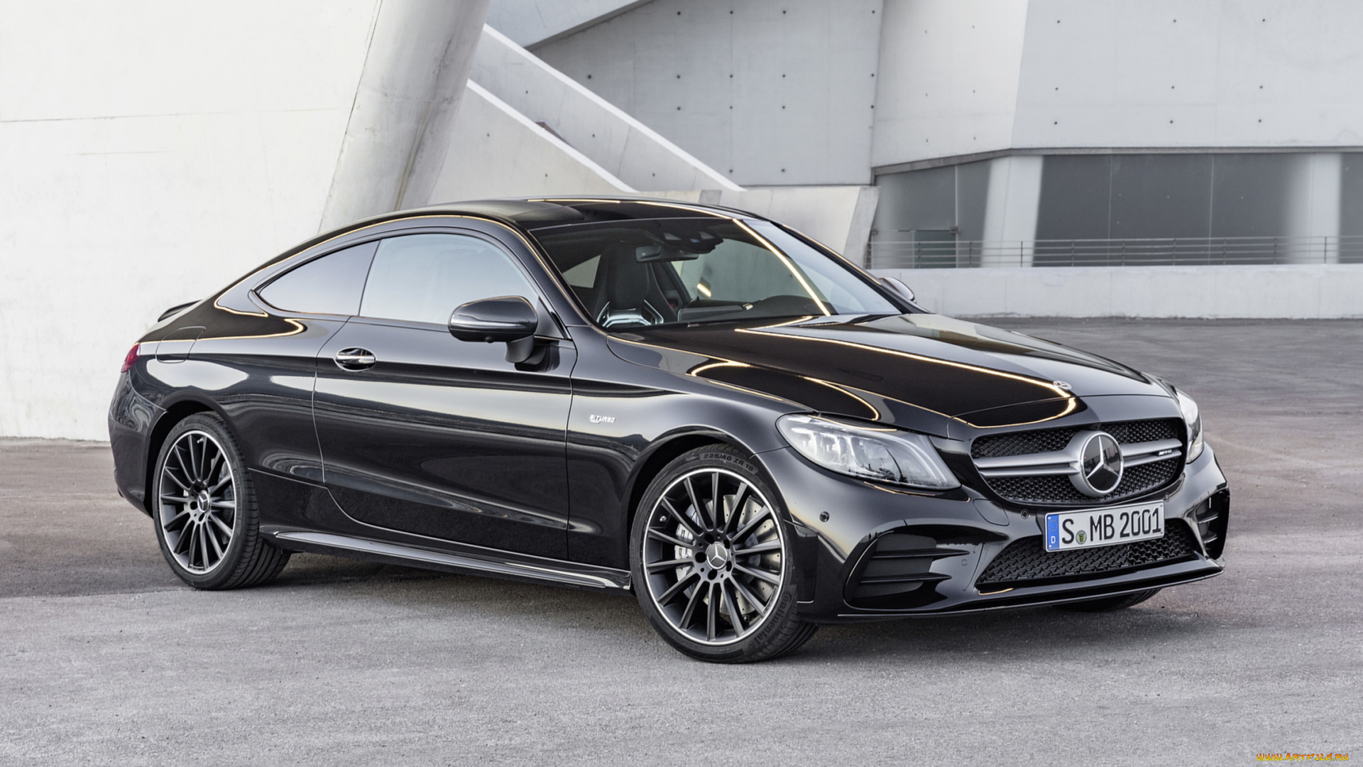 mercedes-benz, amg, c43, coupe, 4matic, night, package, 2019, автомобили, mercedes-benz, c43, coupe, 4matic, night, amg, carbon, package, 2019