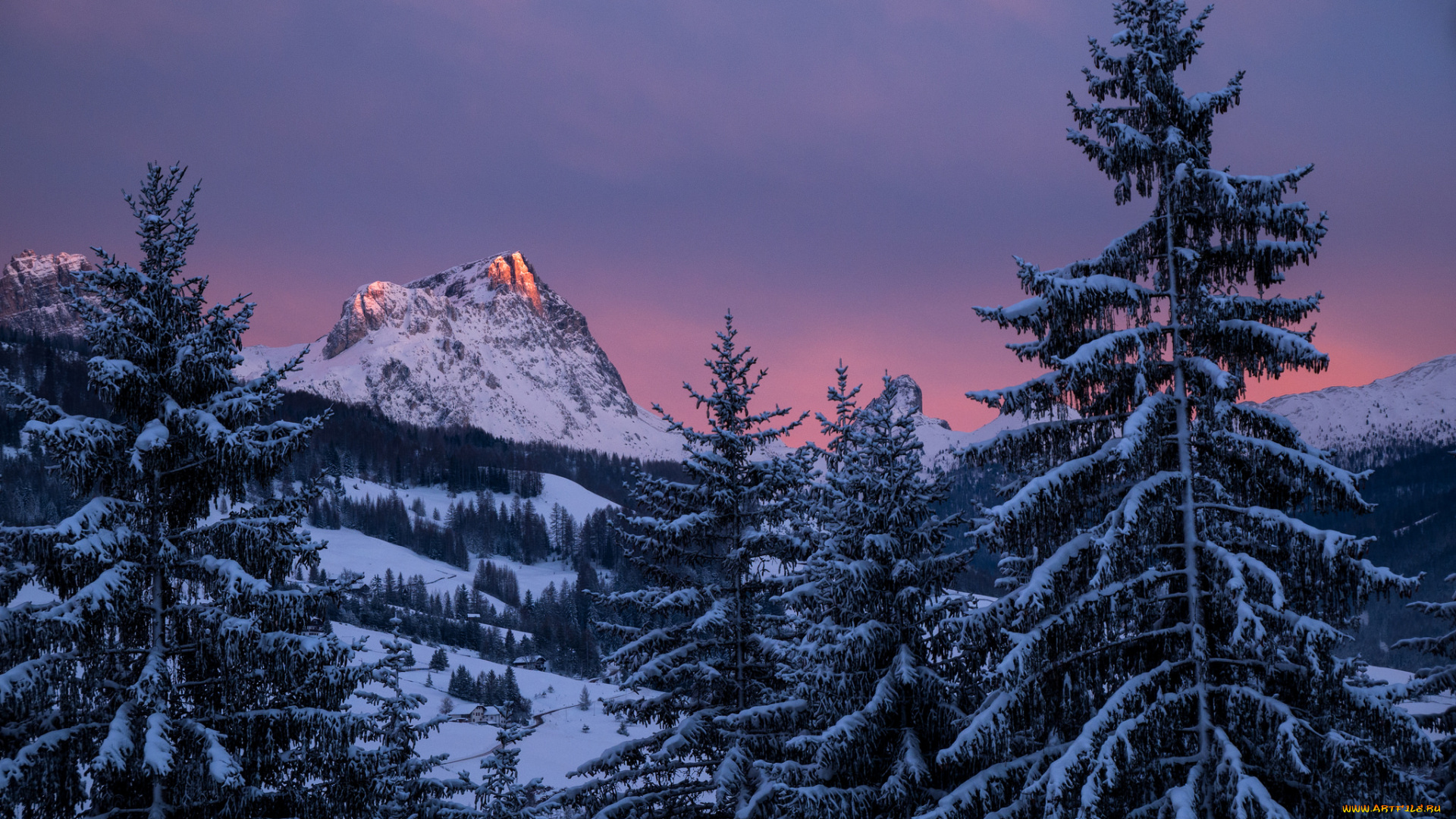 природа, горы, простор