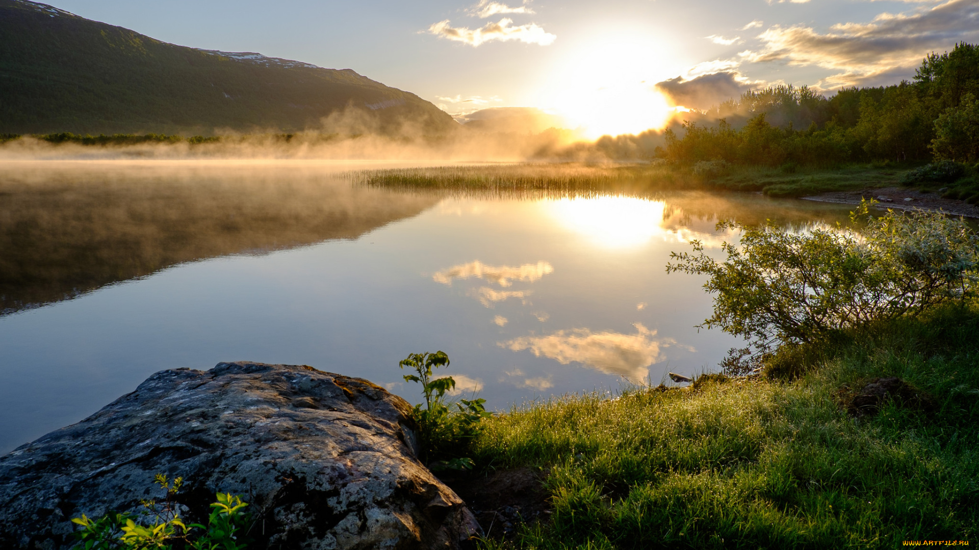 природа, реки, озера, простор