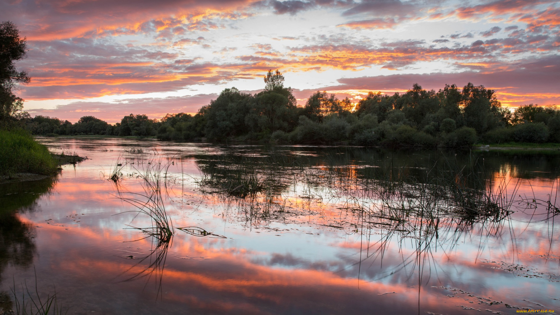 природа, реки, озера, простор