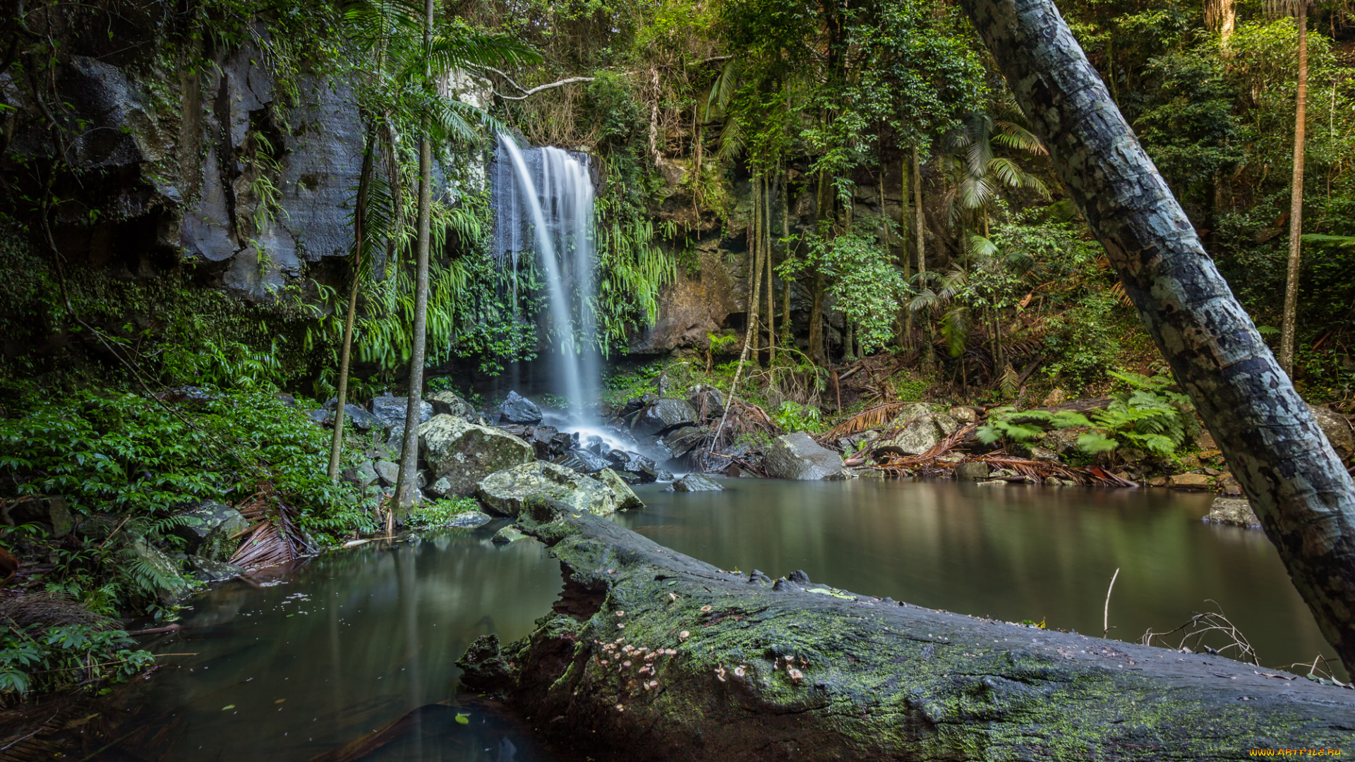 природа, водопады, простор