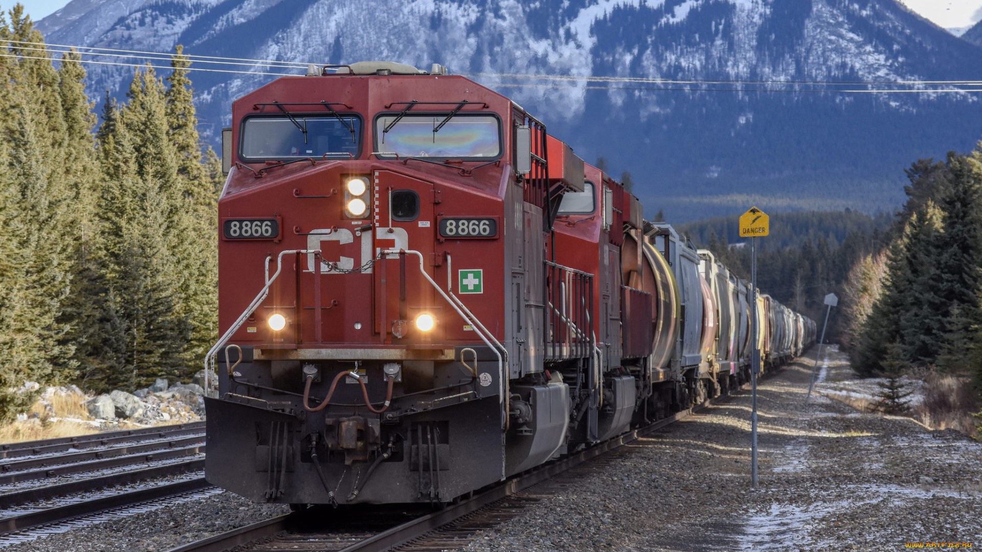 техника, поезда, локомотив, состав