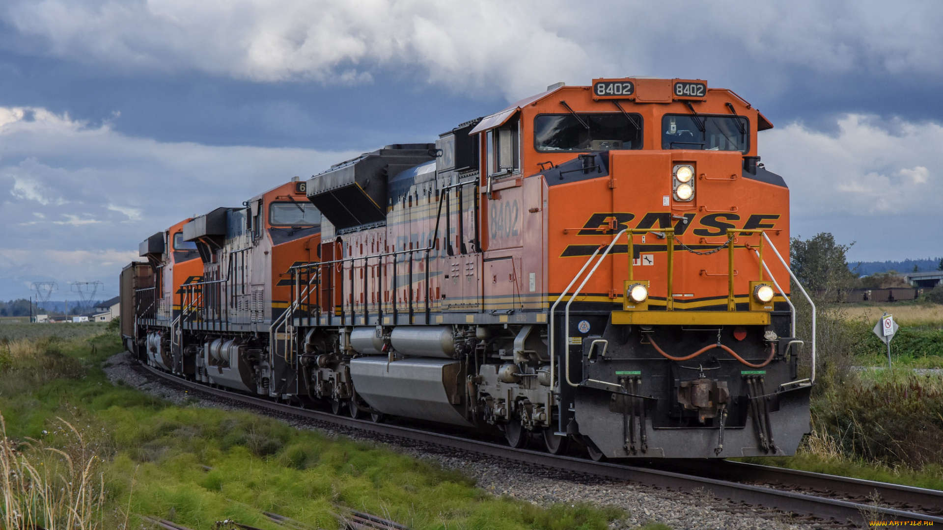 техника, поезда, состав, локомотив