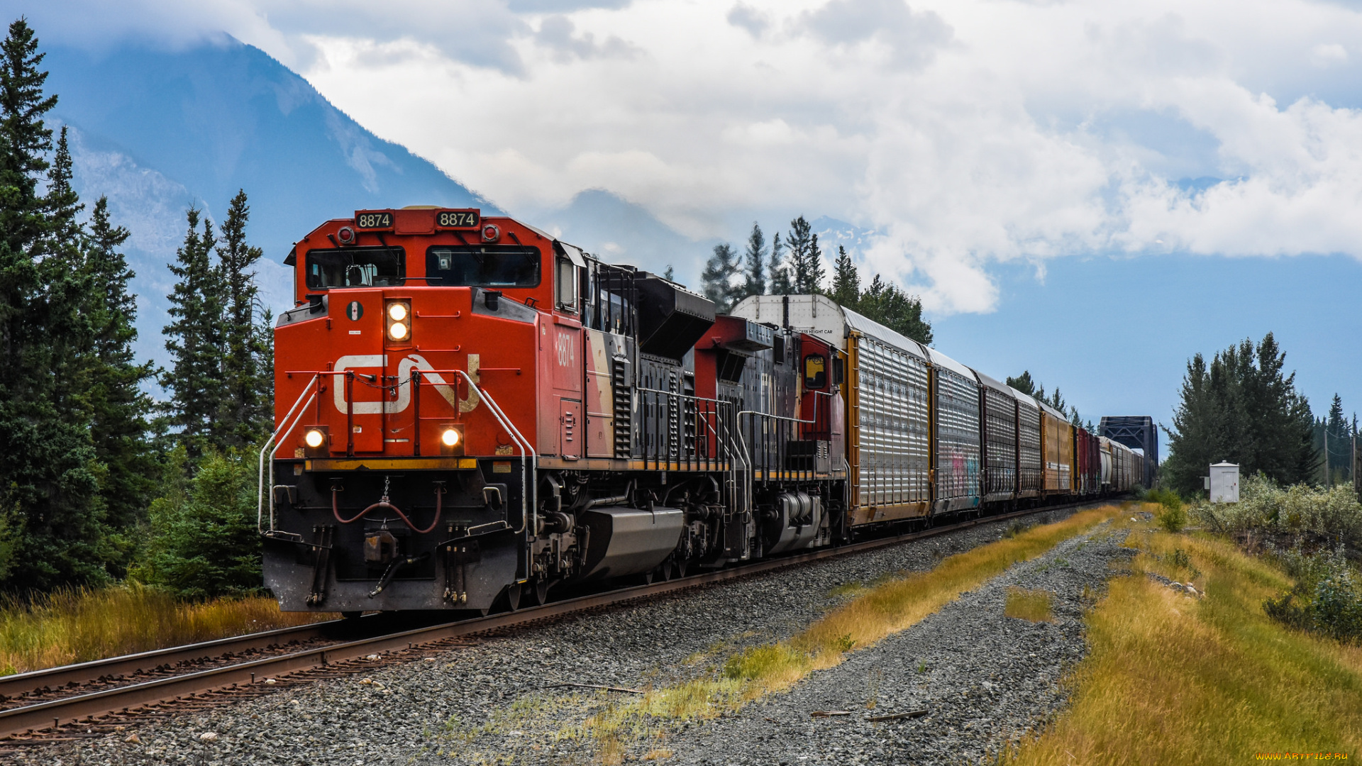 техника, поезда, состав, локомотив