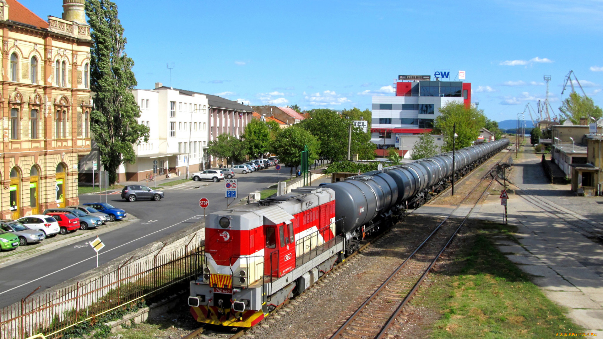 техника, поезда, состав, локомотив