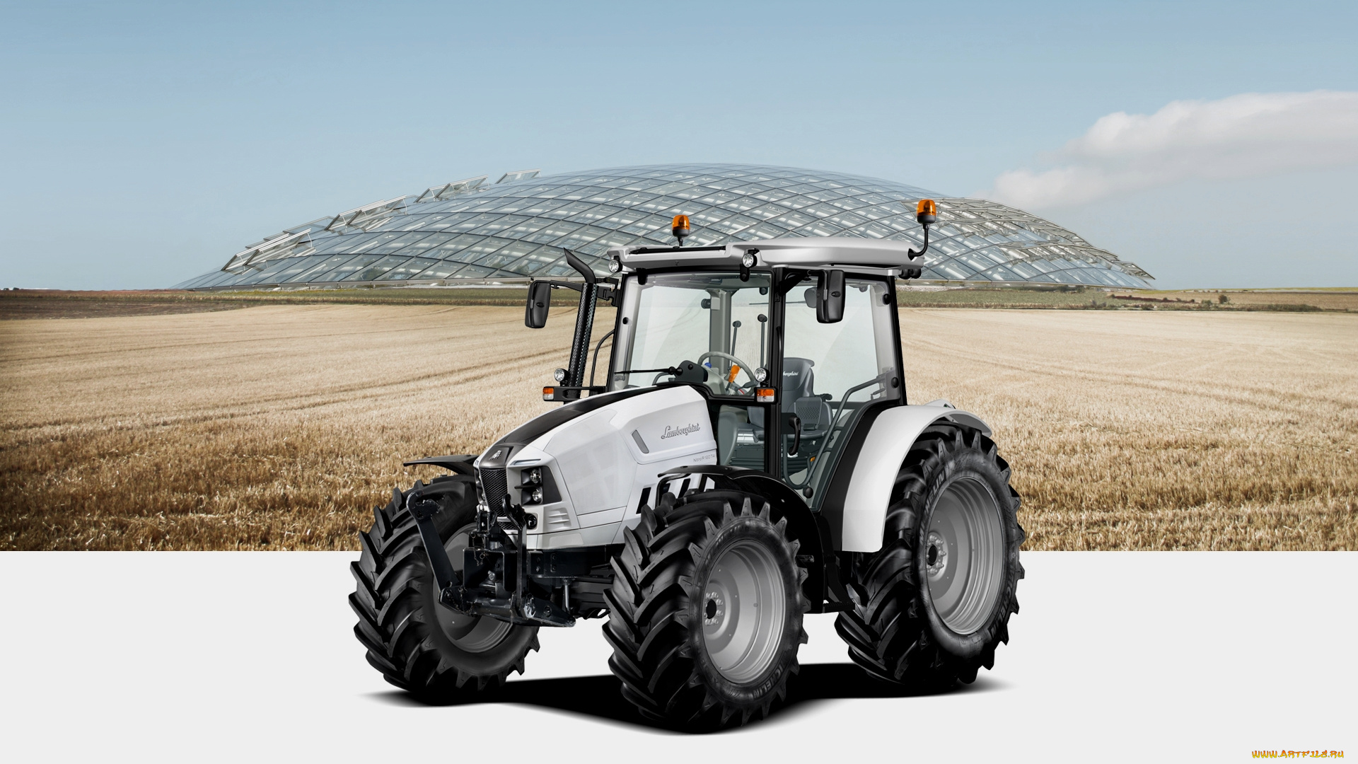 техника, тракторы, lamborghini