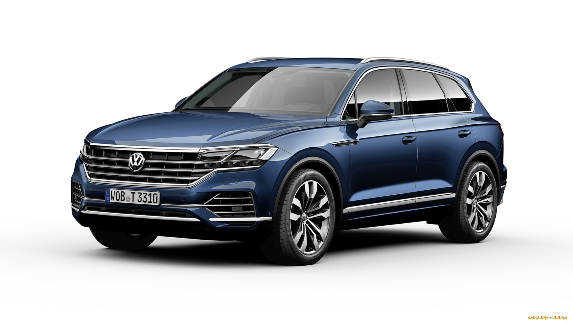 volkswagen, touareg, 2019, автомобили, volkswagen, touareg, blue, 2019