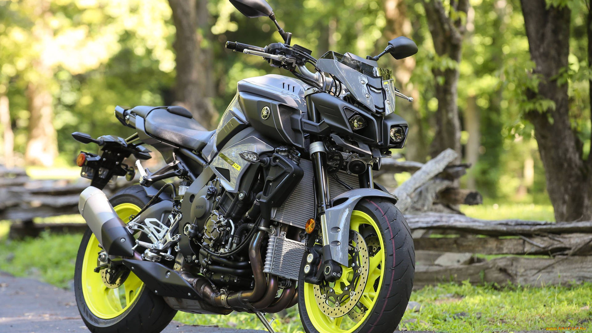 yamaha, fz, 10, мотоциклы, yamaha, ямаха, мотоцикл, парк, fz, 10