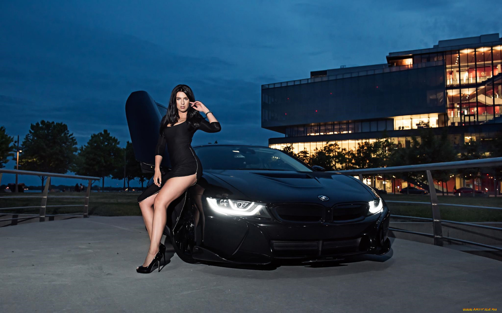 автомобили, -авто, с, девушками, bmw