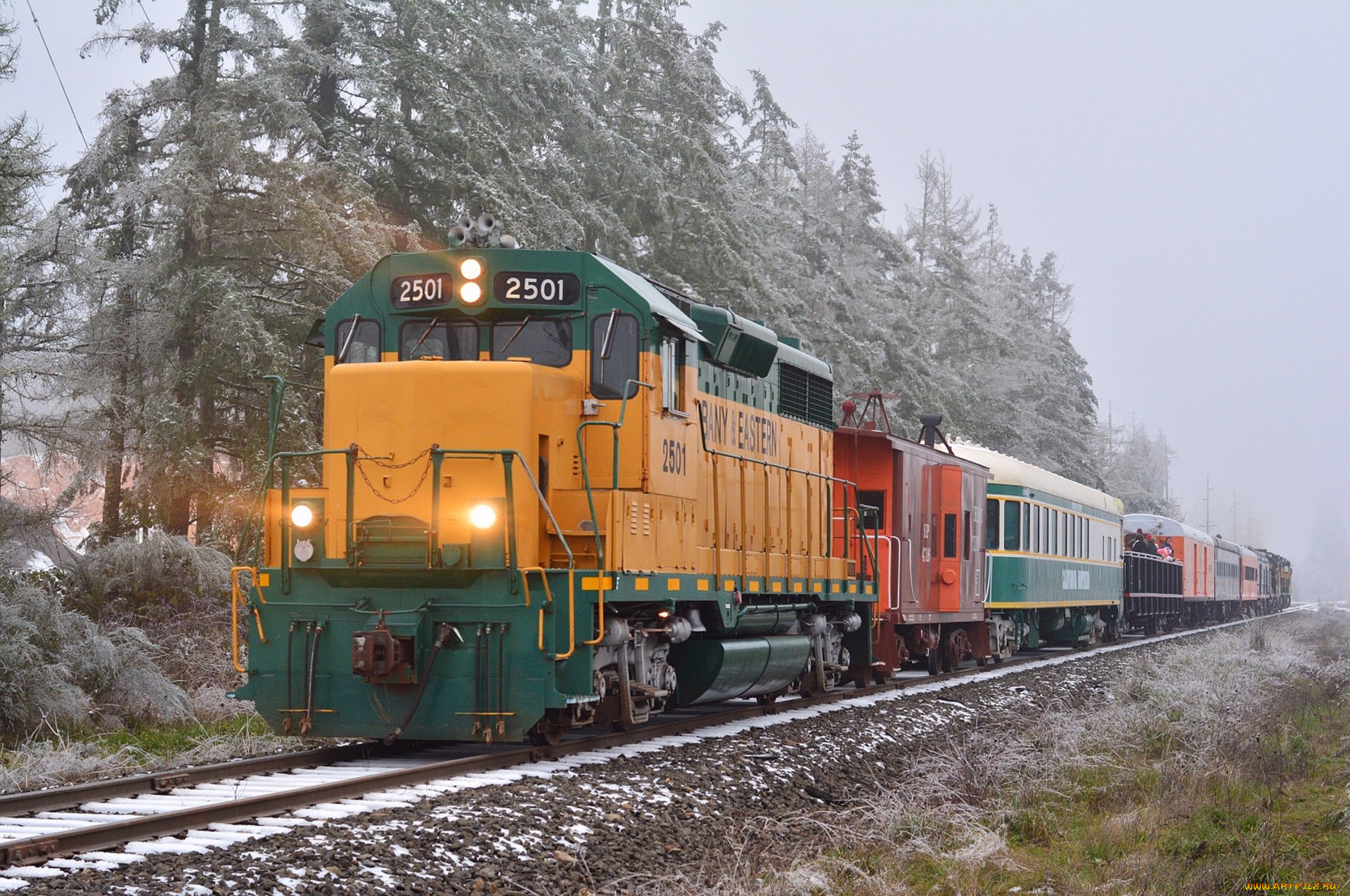 техника, поезда, локомотив, состав