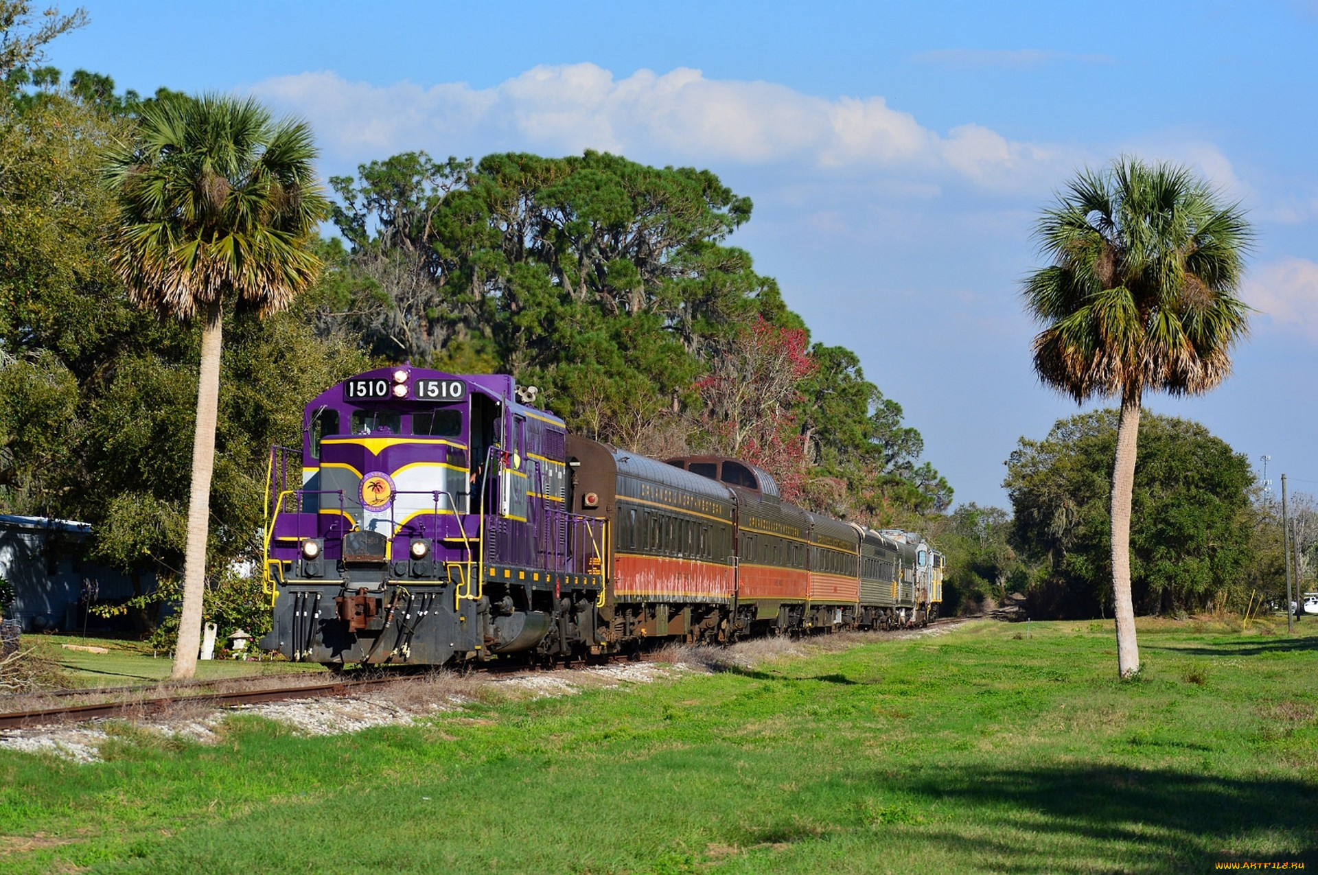 техника, поезда, состав, локомотив