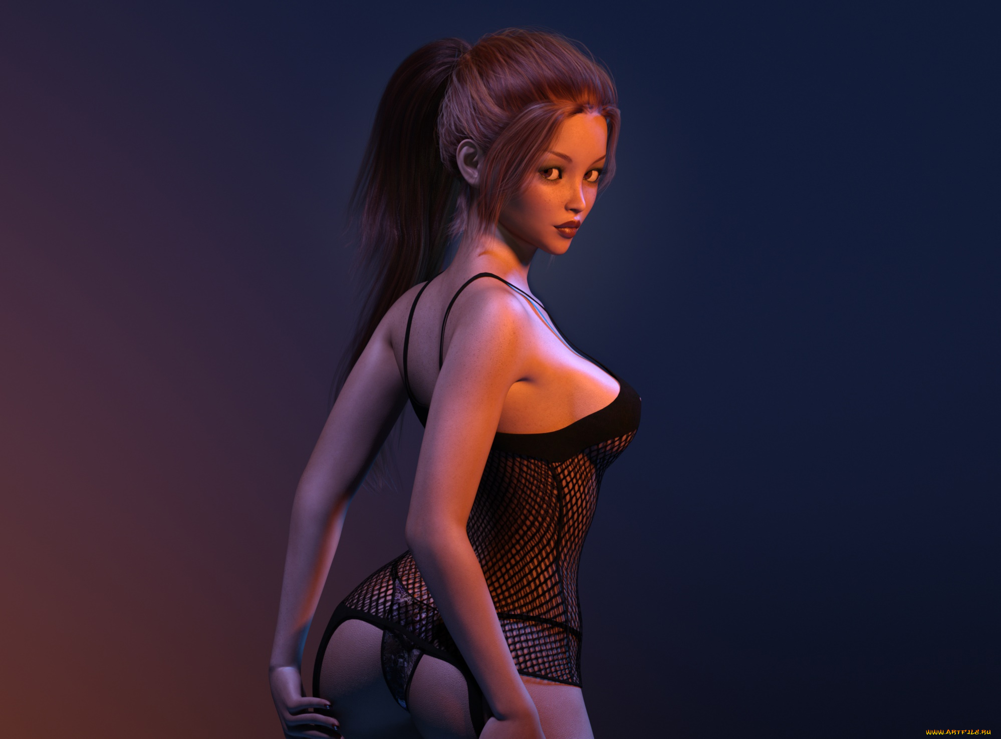 3д, графика, люди, , people, фон, взгляд, девушка