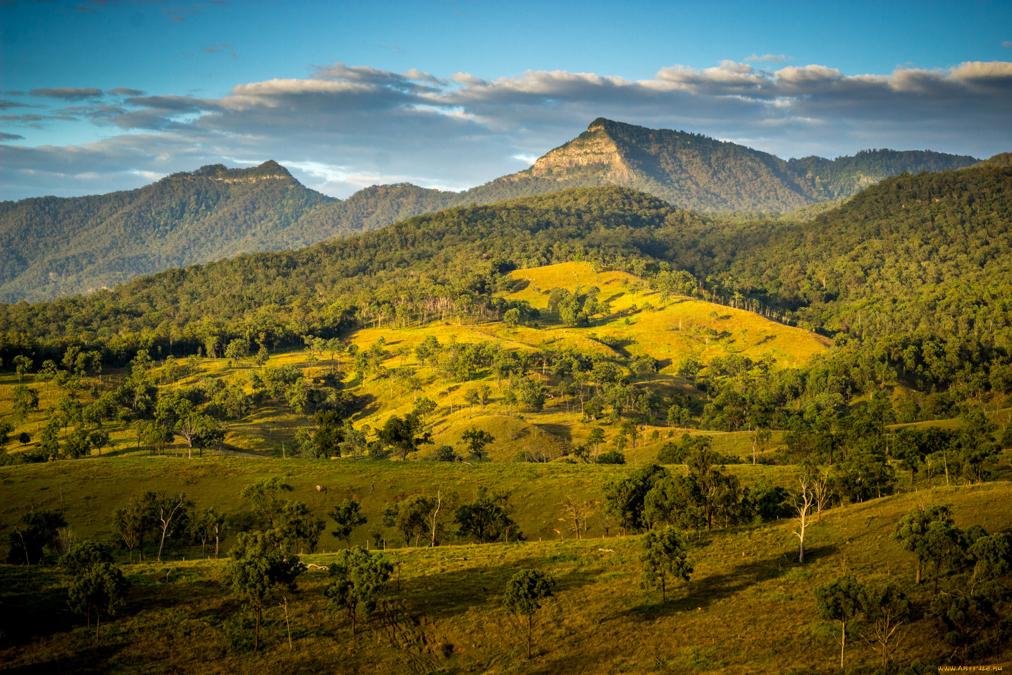 природа, горы, простор