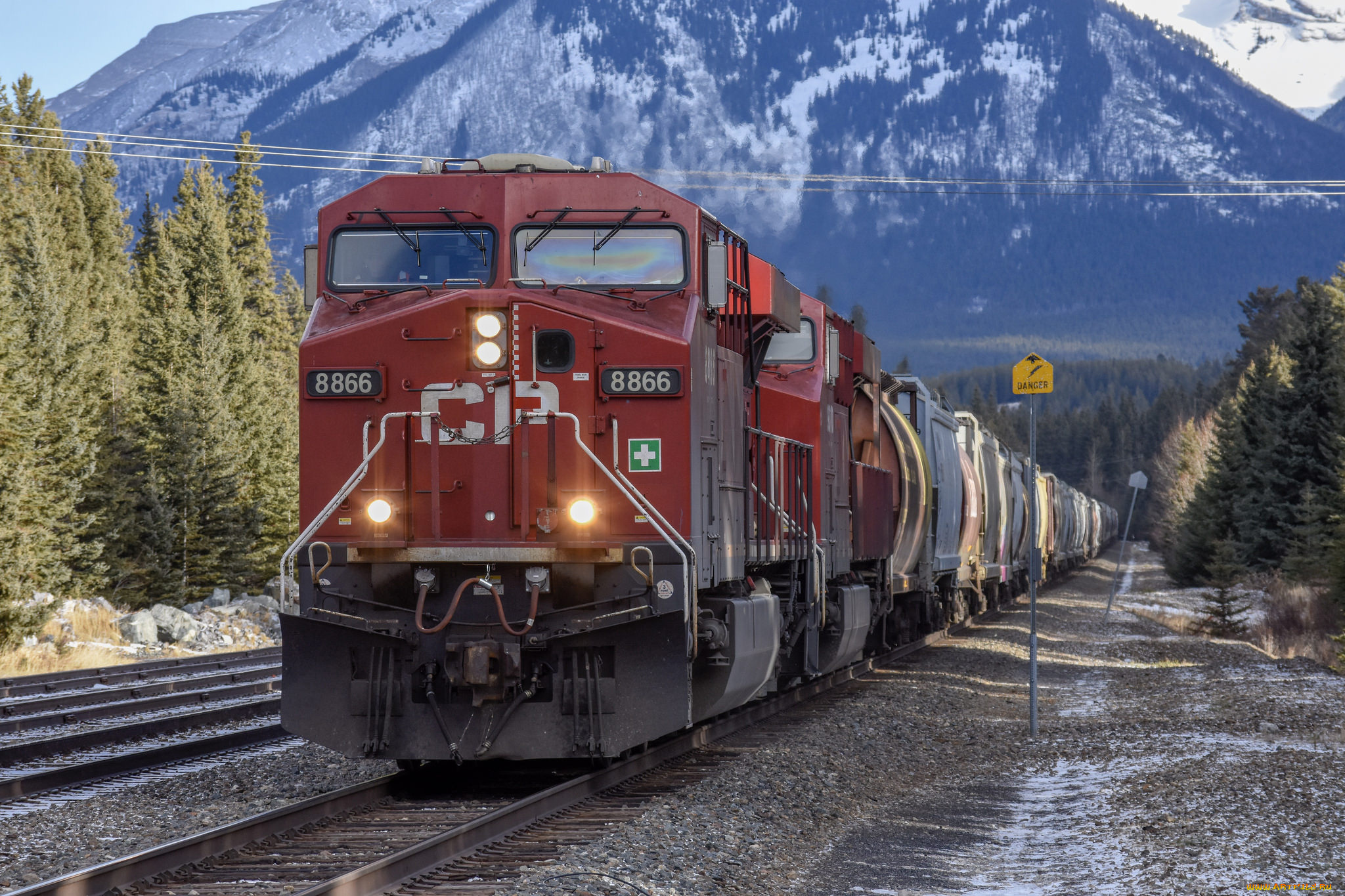 техника, поезда, локомотив, состав